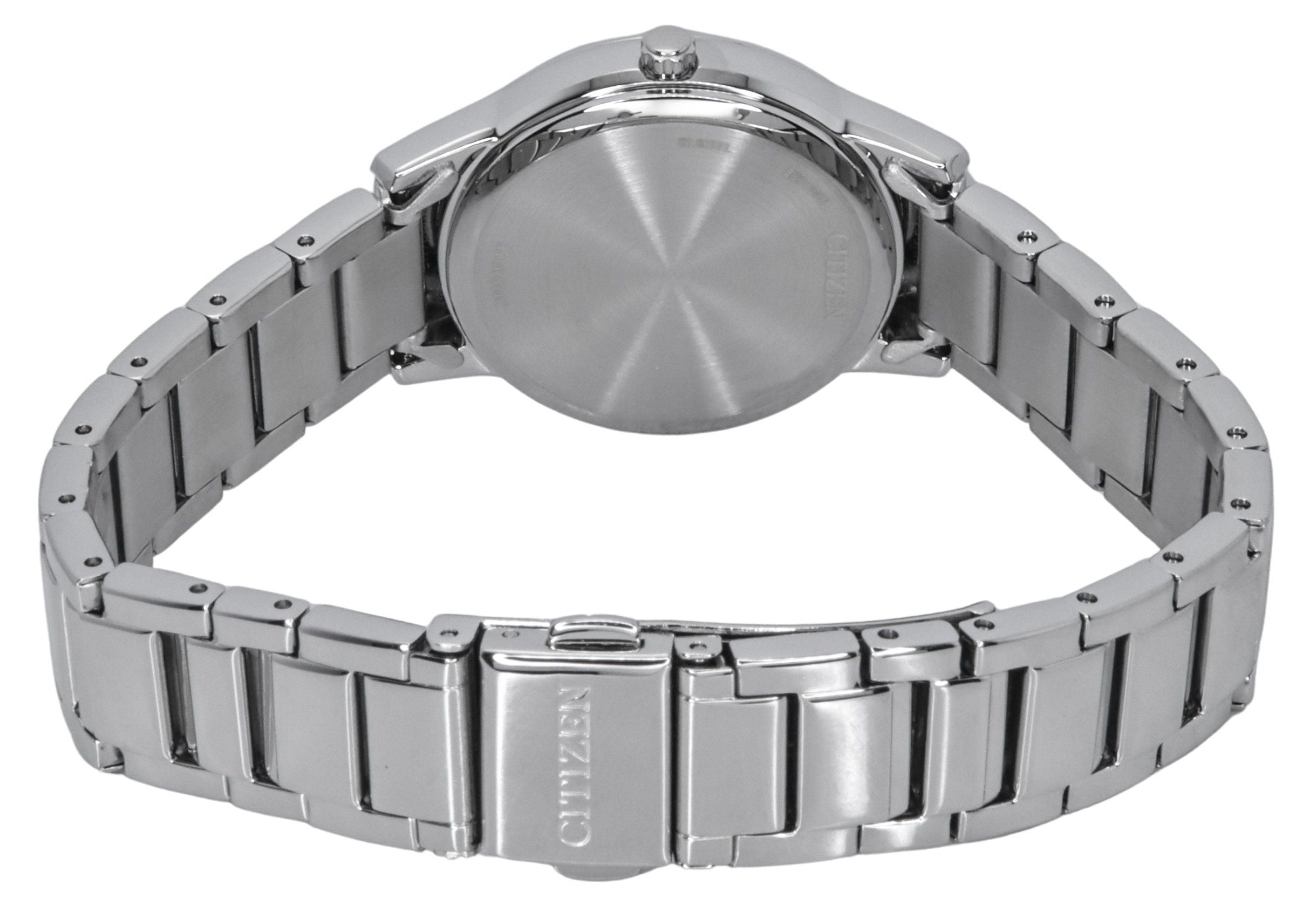 Citizen Elegance Stainless Steel Light Blue Dial Eco - Drive FE1241 - 71L Women's Watch - Prestige Stones