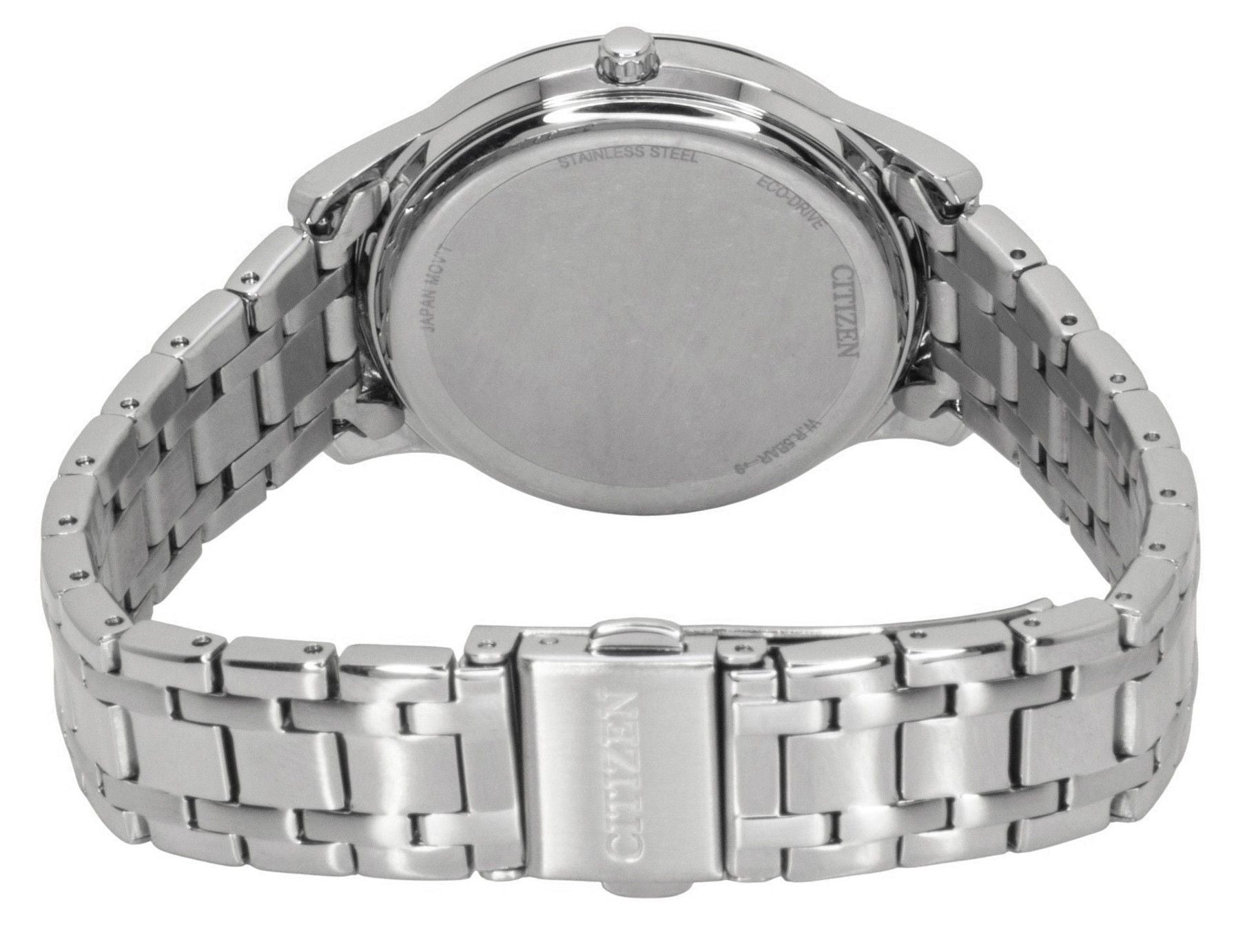 Citizen Elegance Stainless Steel White Dial Eco - Drive EM0411 - 71A Women's Watch - Prestige Stones