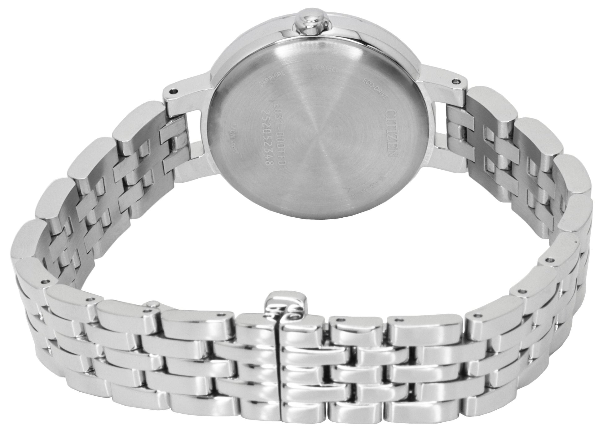 Citizen L Eco - Drive Stainless Steel Blue Dial EM0990 - 81L Women's Watch - Prestige Stones