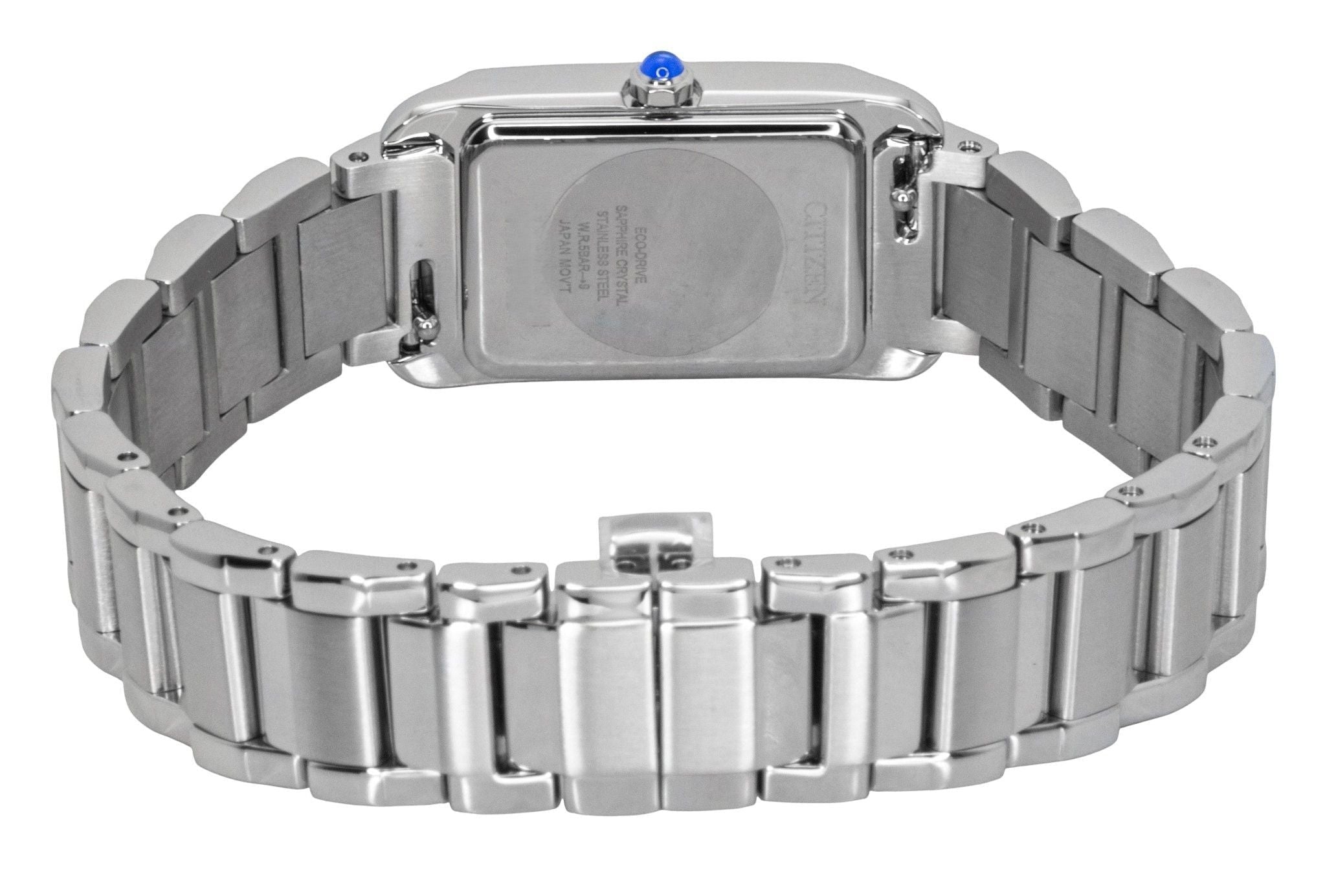 Citizen L Stainless Steel Silver Dial Eco - Drive EW5620 - 55A Women's Watch - Prestige Stones