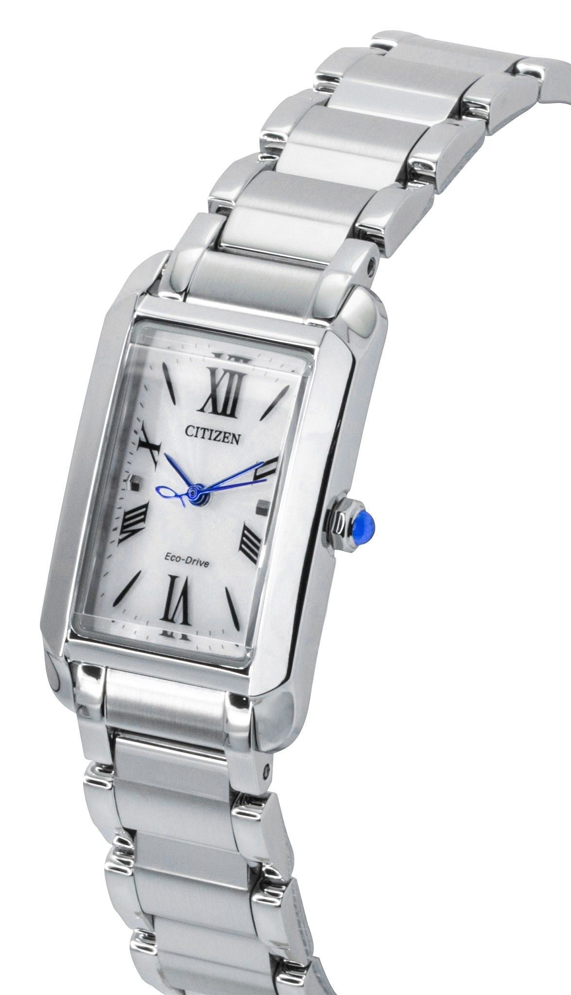 Citizen L Stainless Steel Silver Dial Eco - Drive EW5620 - 55A Women's Watch - Prestige Stones