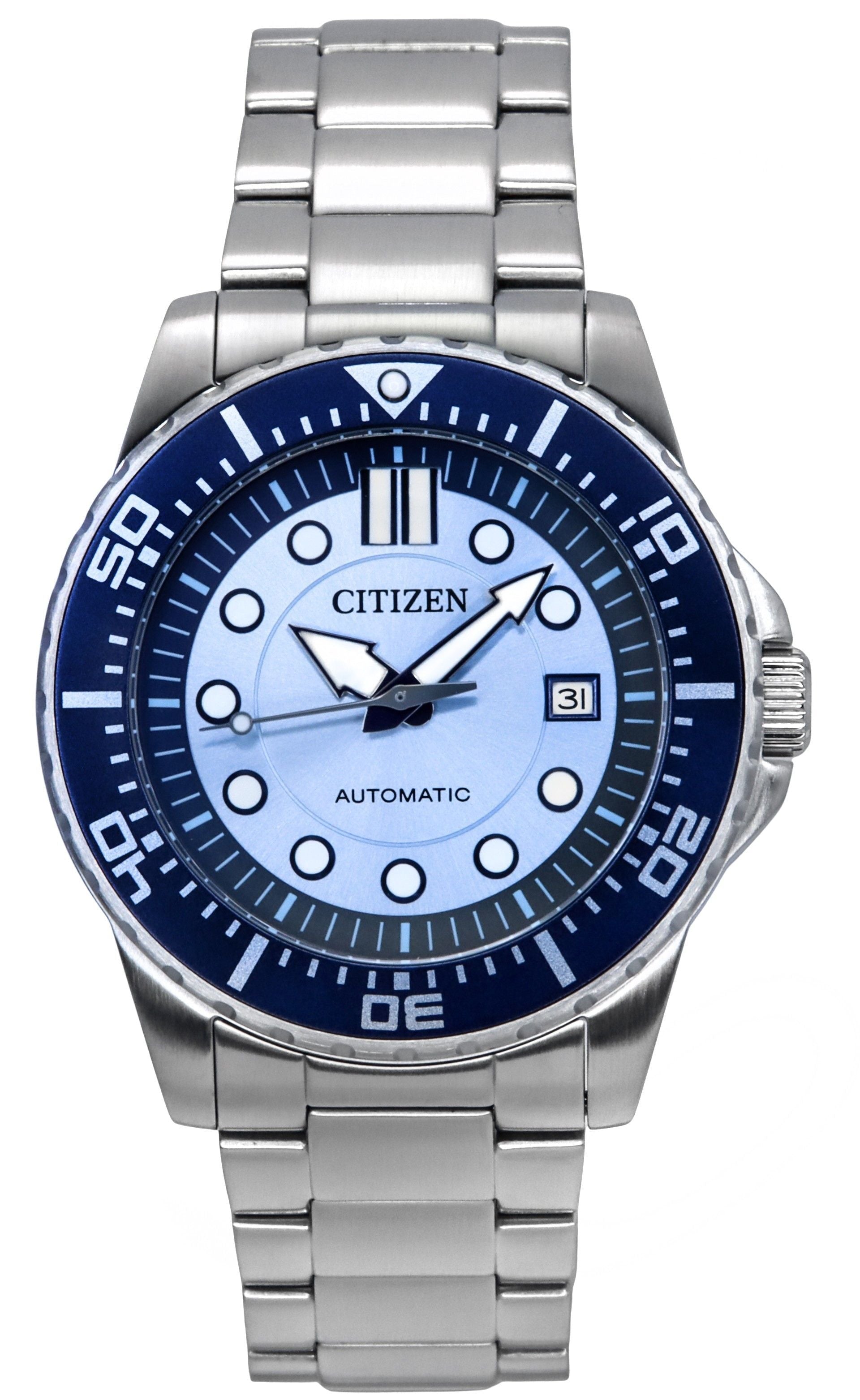 Citizen Limited Edition Stainless Steel Blue Dial Automatic NJ0178 - 81M 100M Men's Watch - Prestige Stones