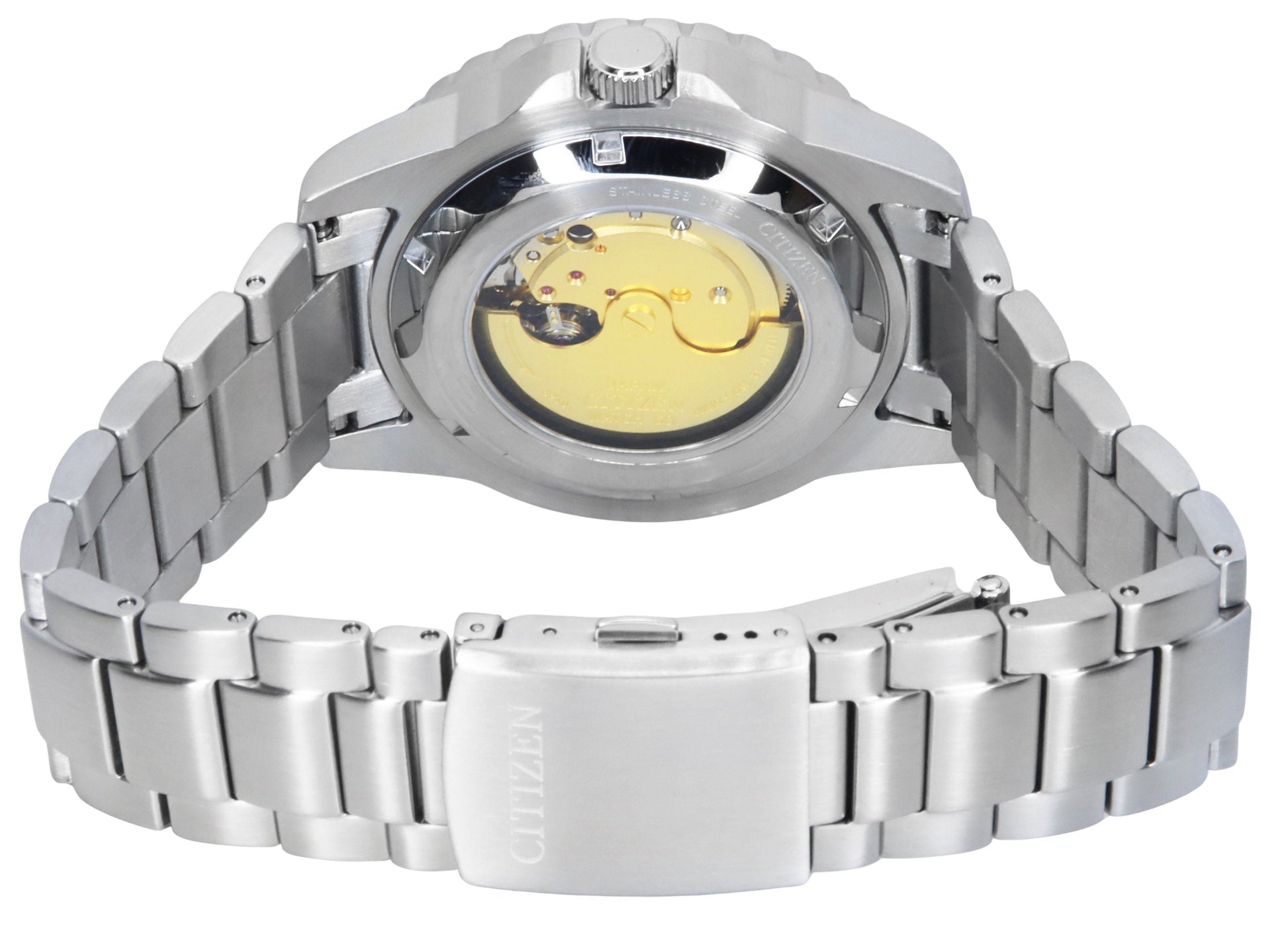 Citizen Limited Edition Stainless Steel Blue Dial Automatic NJ0178 - 81M 100M Men's Watch - Prestige Stones