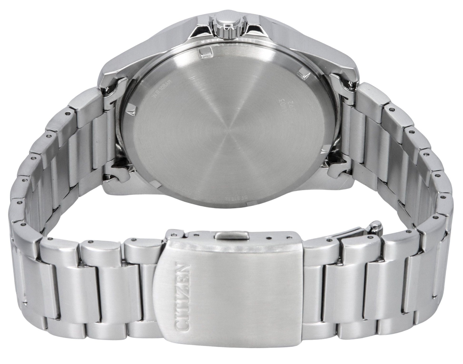 Citizen Marine Eco - Drive Stainless Steel Turquoise Dial AW1816 - 89L 100M Men's Watch - Prestige Stones