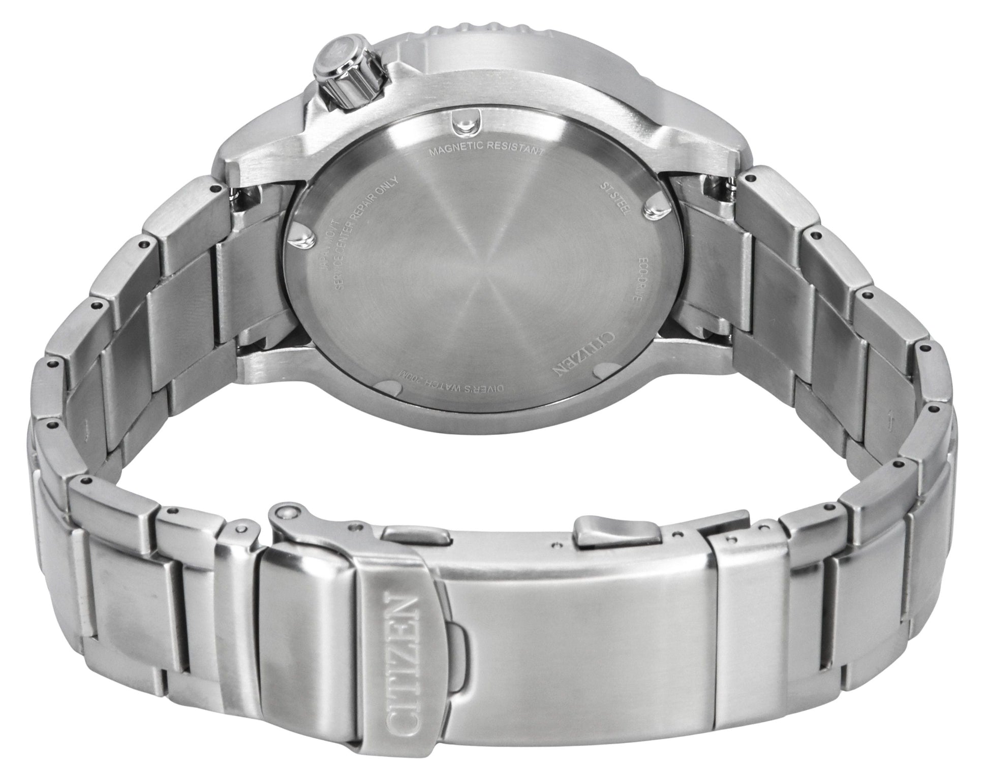 Citizen Promaster Dive Eco - Drive Stainless Steel Grey Dial Diver's BN0167 - 50H 200M Men's Watch - Prestige Stones