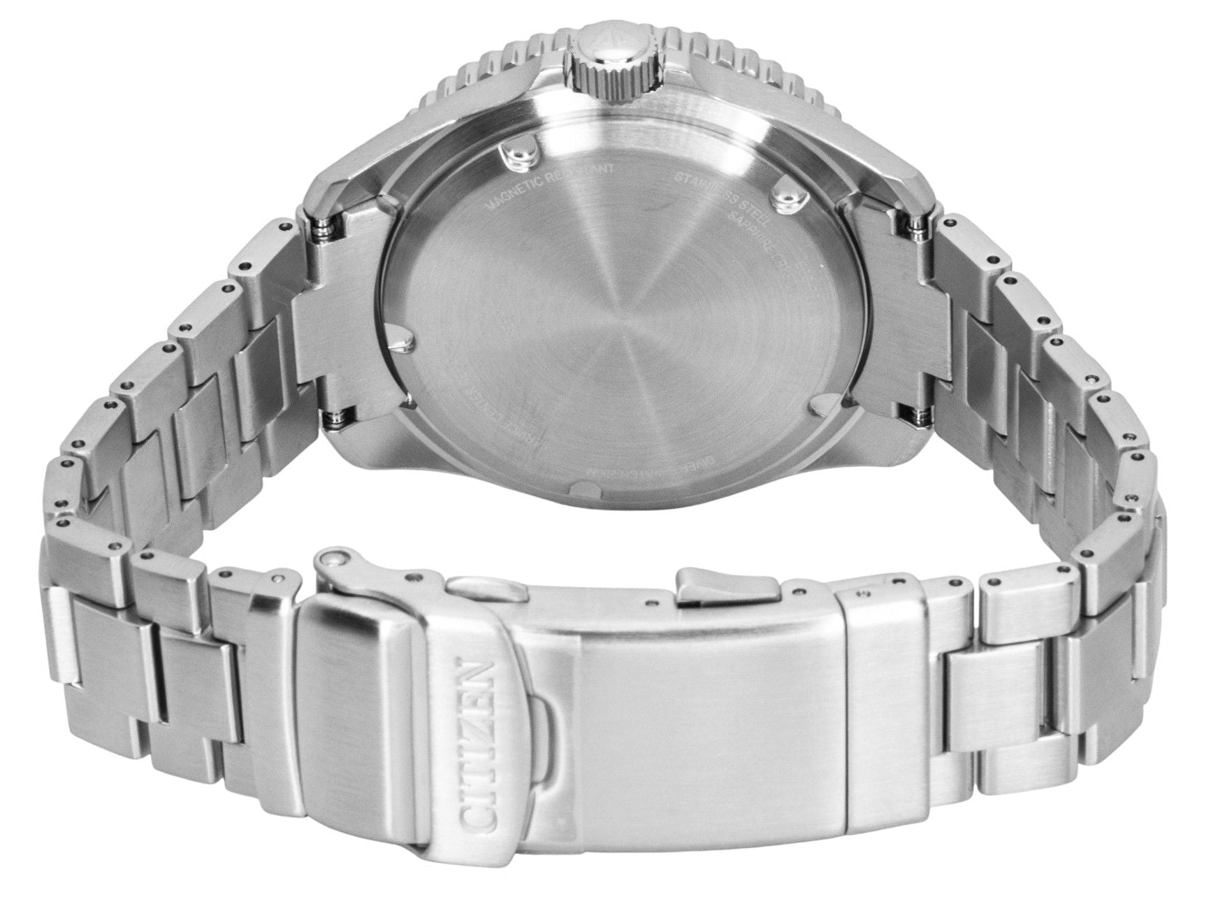 Citizen Promaster Dive Stainless Steel Black Dial Eco - Drive BN0261 - 51E 200M Men's Watch - Prestige Stones