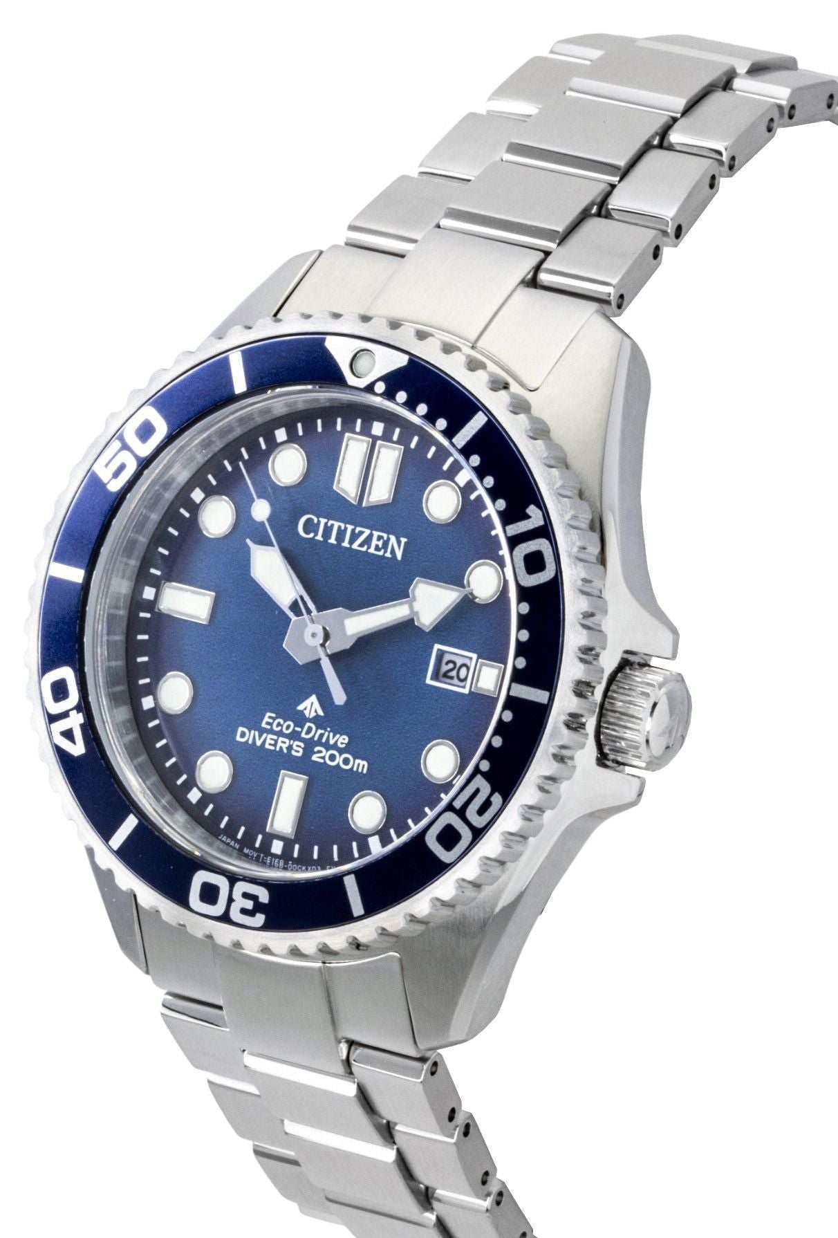 Citizen Promaster Dive Stainless Steel Blue Dial Eco - Drive BN0260 - 54L 200M Men's Watch - Prestige Stones