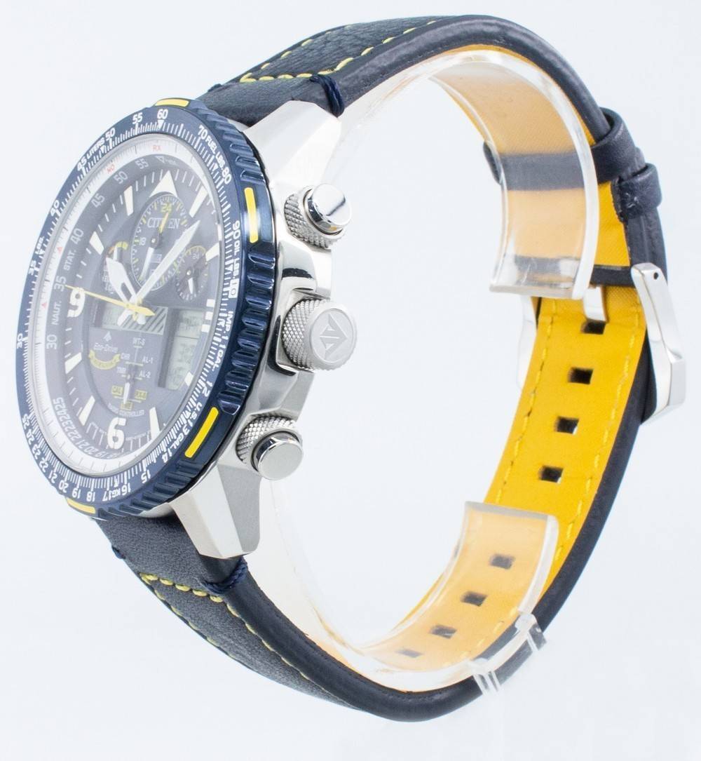 Citizen PROMASTER Skyhawk A - T Eco - Drive JY8078 - 01L Radio Controlled 200M Men's Watch - Prestige Stones