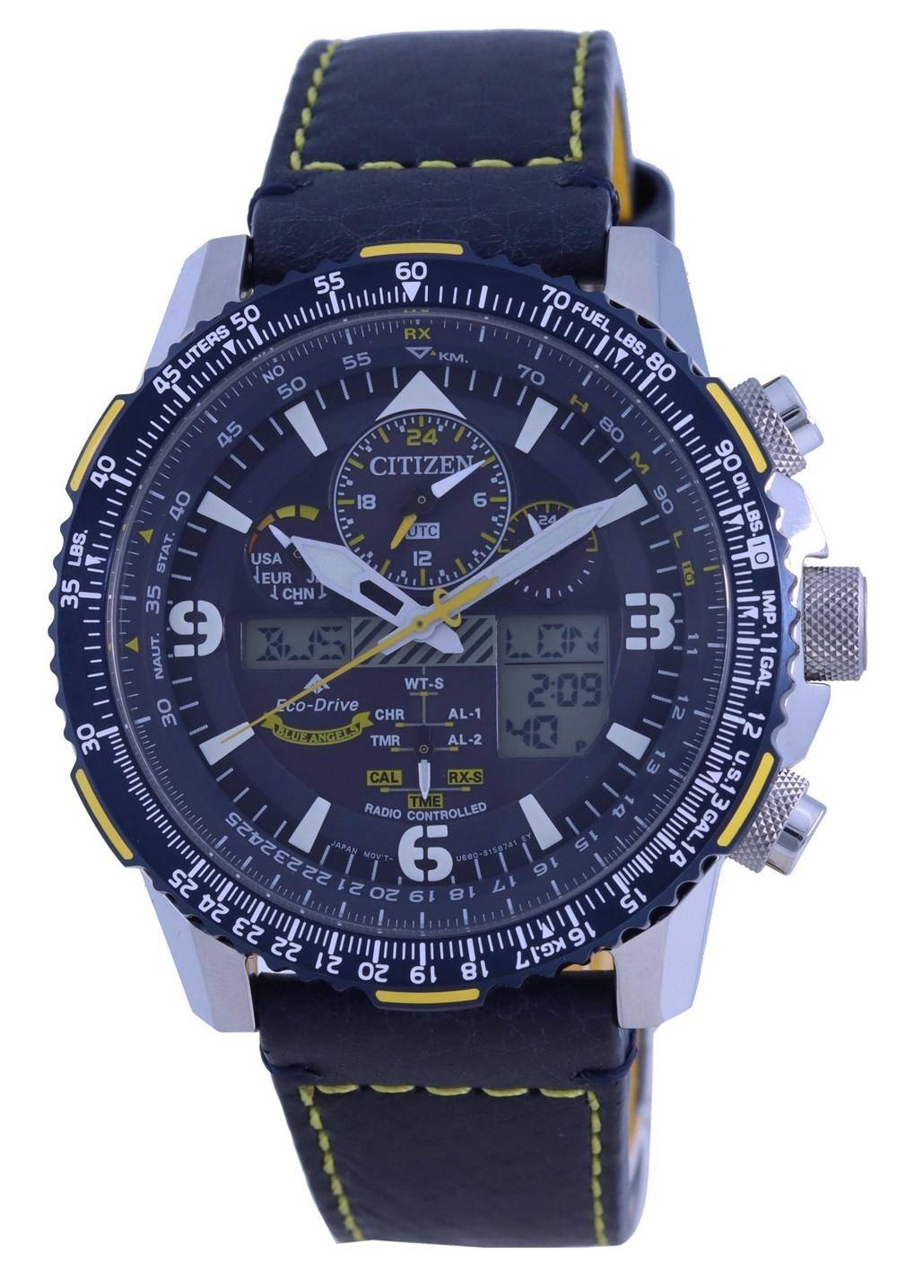 Citizen PROMASTER Skyhawk A - T Eco - Drive JY8078 - 52L Radio Controlled 200M Men's Watch - Prestige Stones