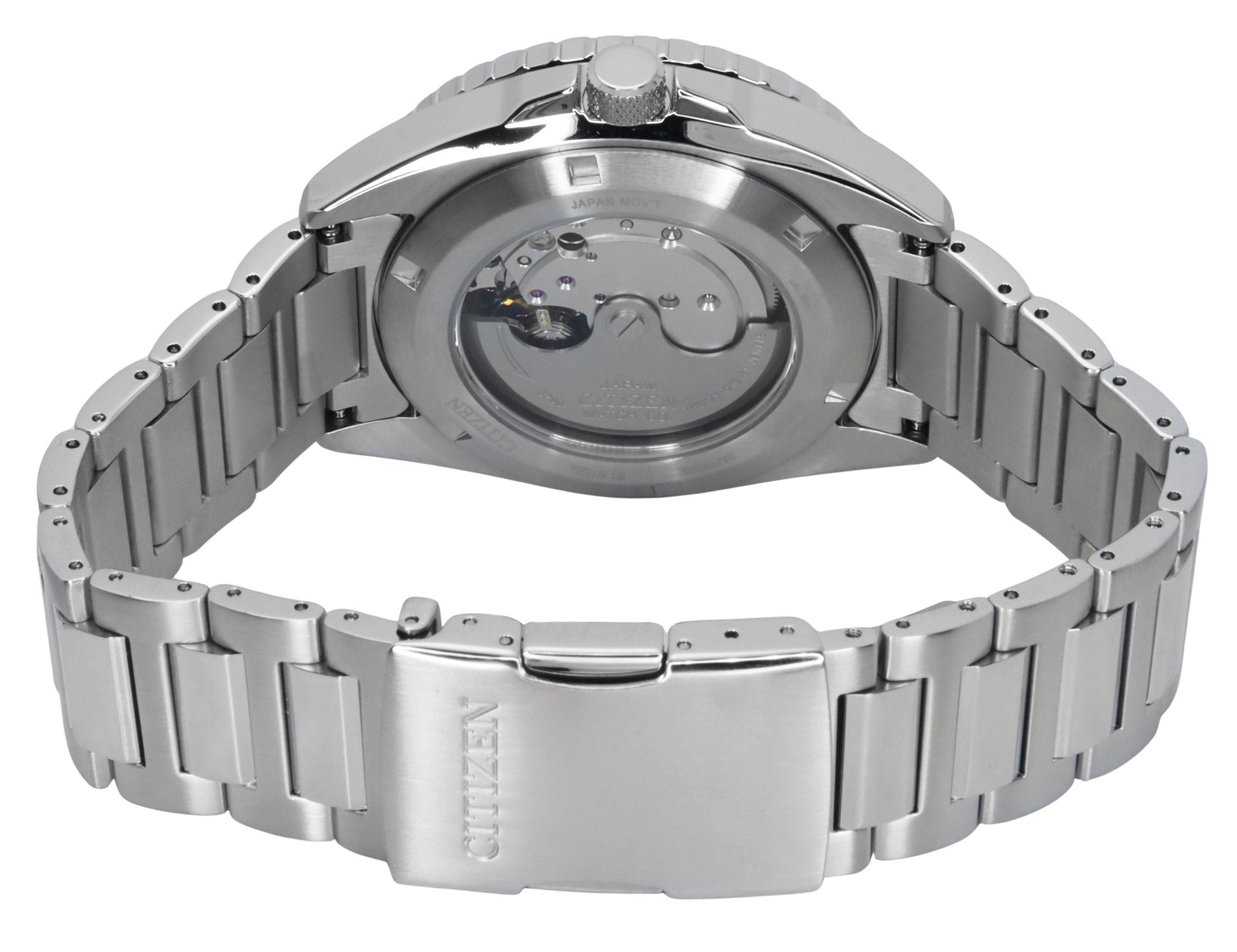 Citizen Sport Stainless Steel Blue Dial Automatic NH7530 - 52M 100M Men's Watch - Prestige Stones