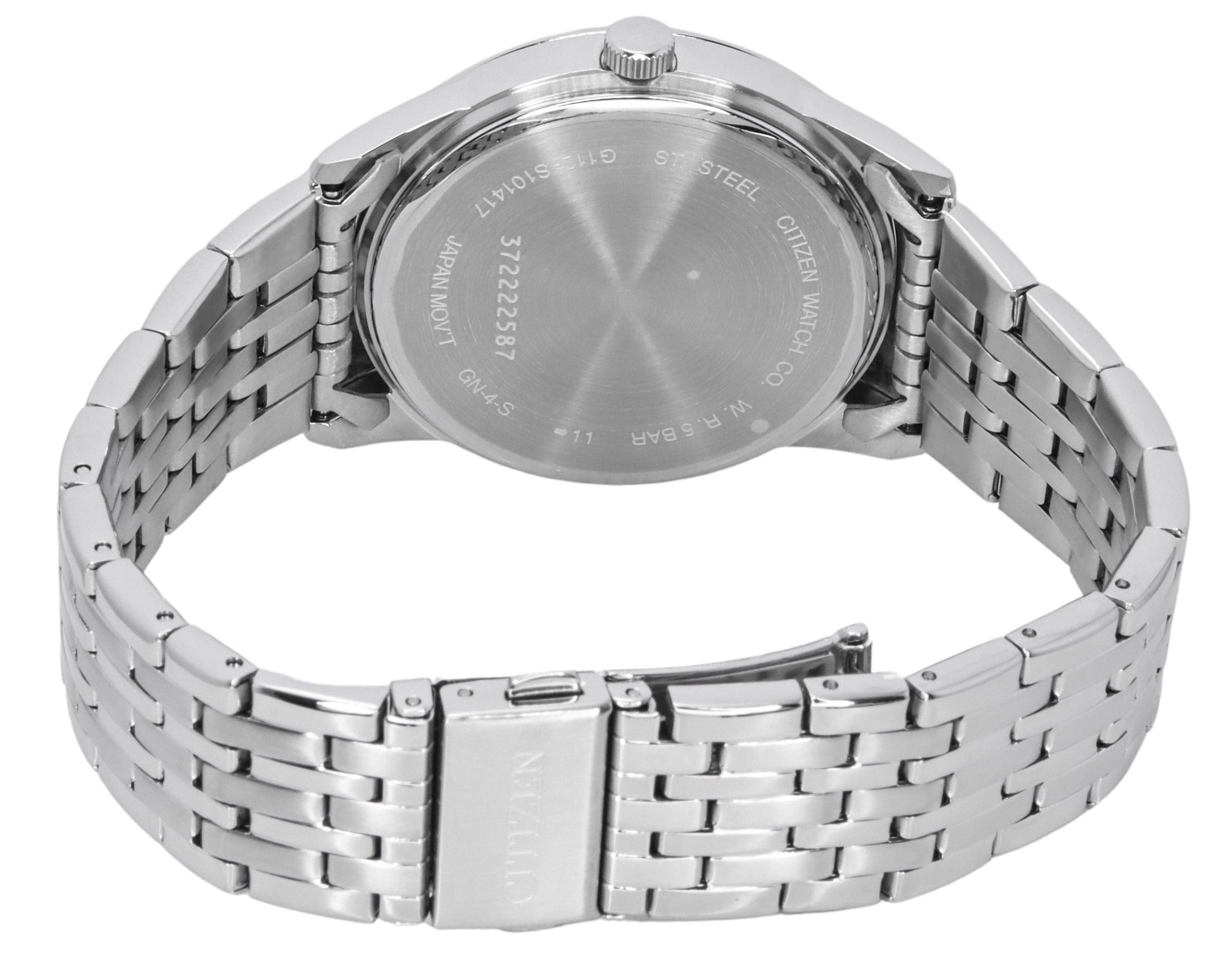 Citizen Stainless Steel Bracelet Silver Dial Quartz BI5000 - 87A Men's Watch - Prestige Stones