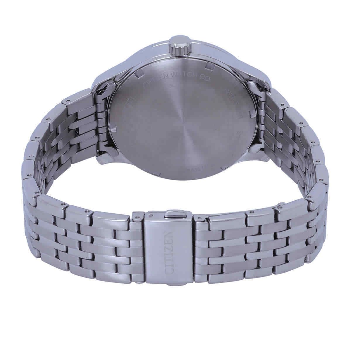 Citizen Stainless Steel White Dial Automatic NH8350 - 59B Men's Watch - Prestige Stones