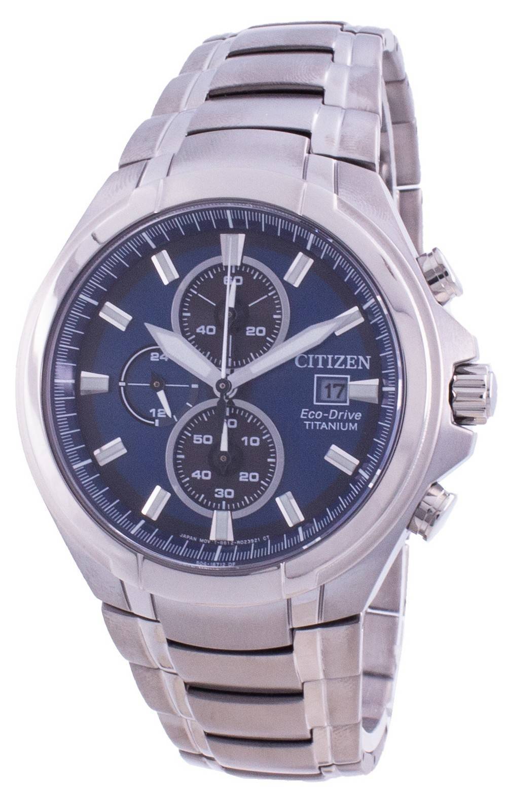 Citizen Super Titanium Chronograph Eco - Drive CA0700 - 86L 100M Men's Watch - Prestige Stones