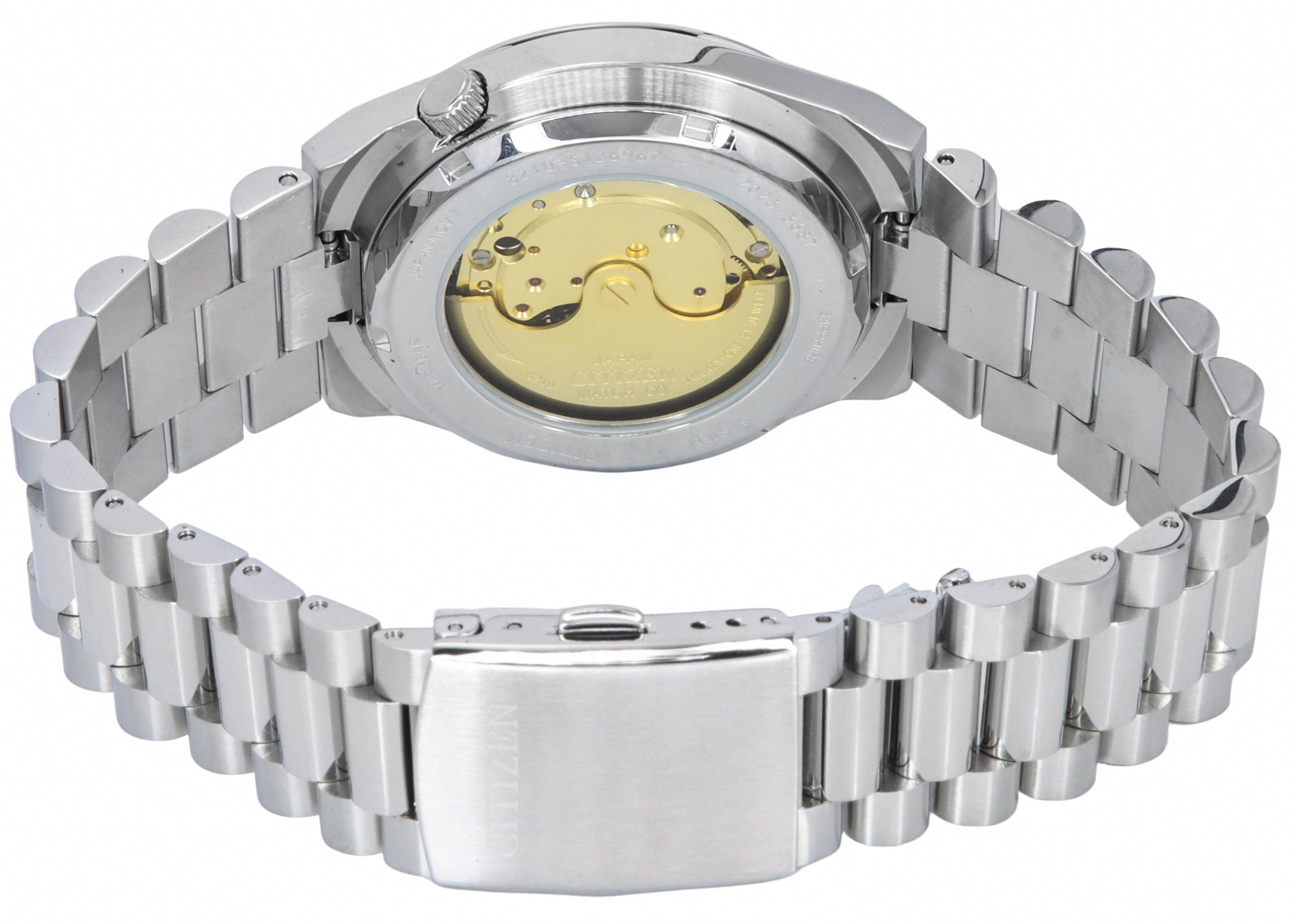 Citizen Tsuyosa Stainless Steel Blue Dial Automatic NJ0151 - 88L Men's Watch - Prestige Stones