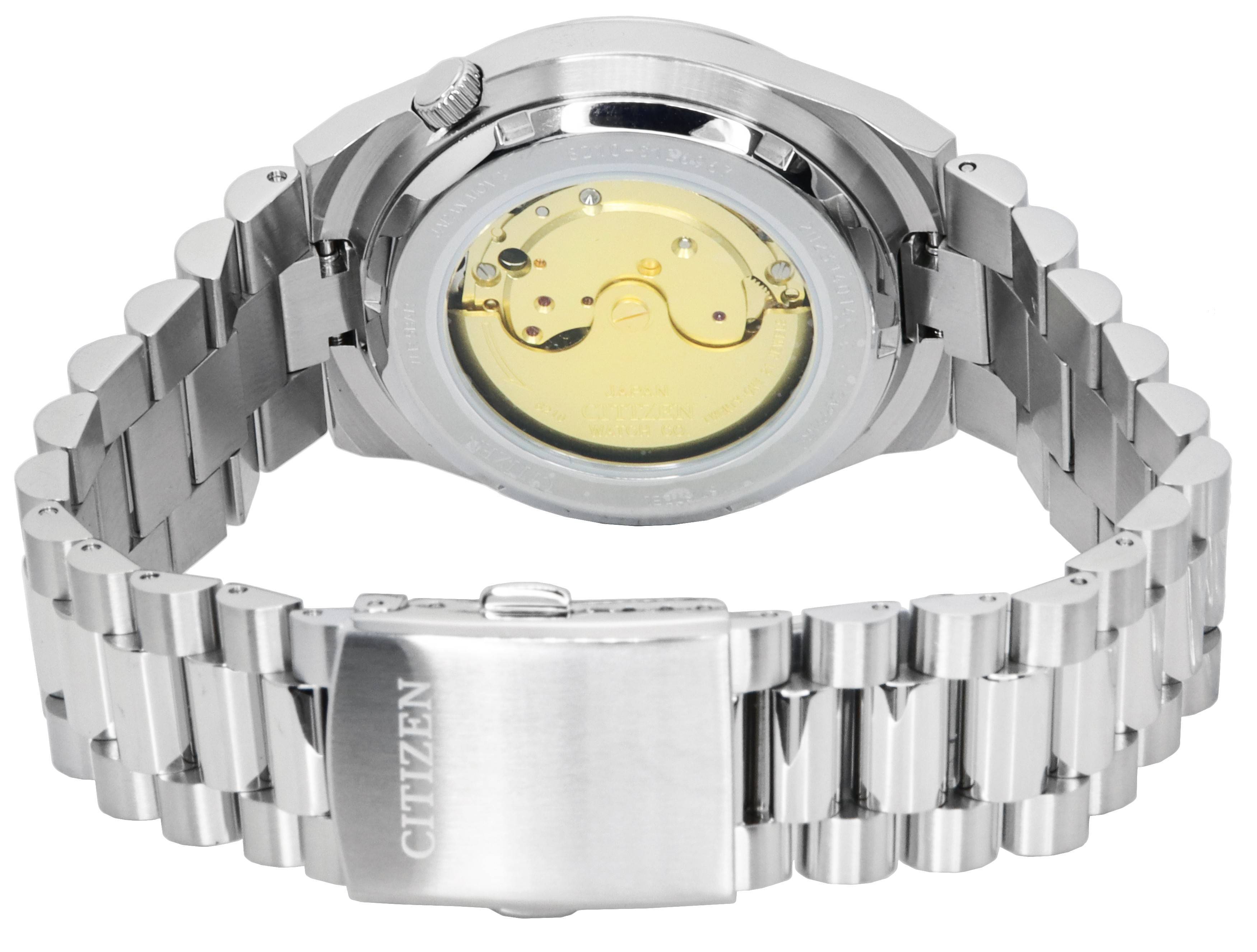 Citizen Tsuyosa Stainless Steel Green Dial Automatic NJ0150 - 81X Men's Watch - Prestige Stones