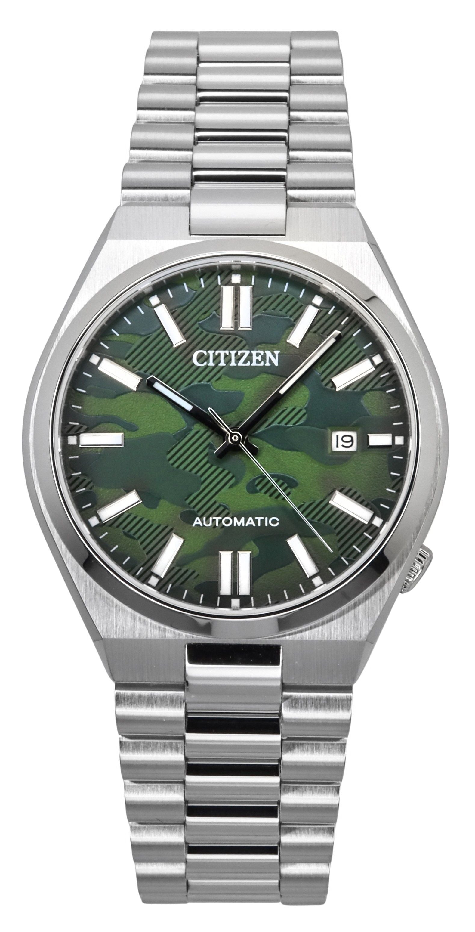 Citizen Tsuyosa Stainless Steel Green Dial Automatic NJ0159 - 86X Men's Watch - Prestige Stones