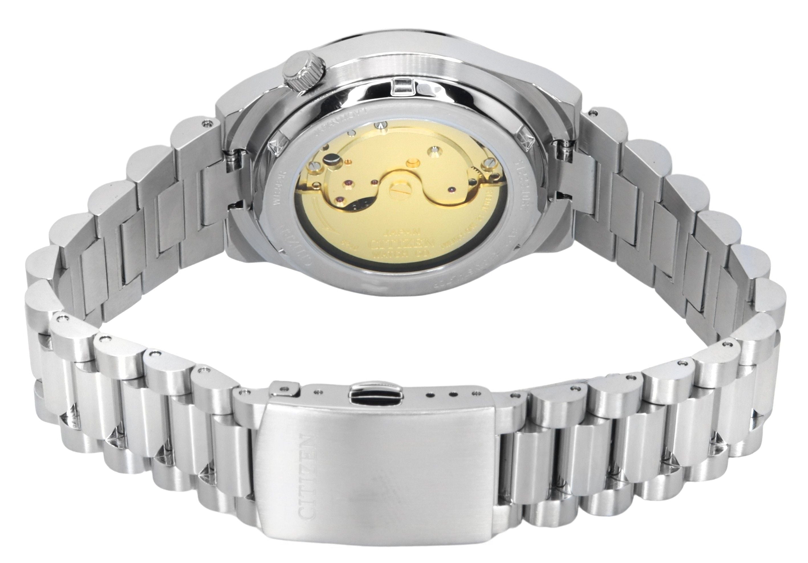 Citizen Tsuyosa Stainless Steel Light Blue Dial Automatic NJ0200 - 50L Men's Watch - Prestige Stones