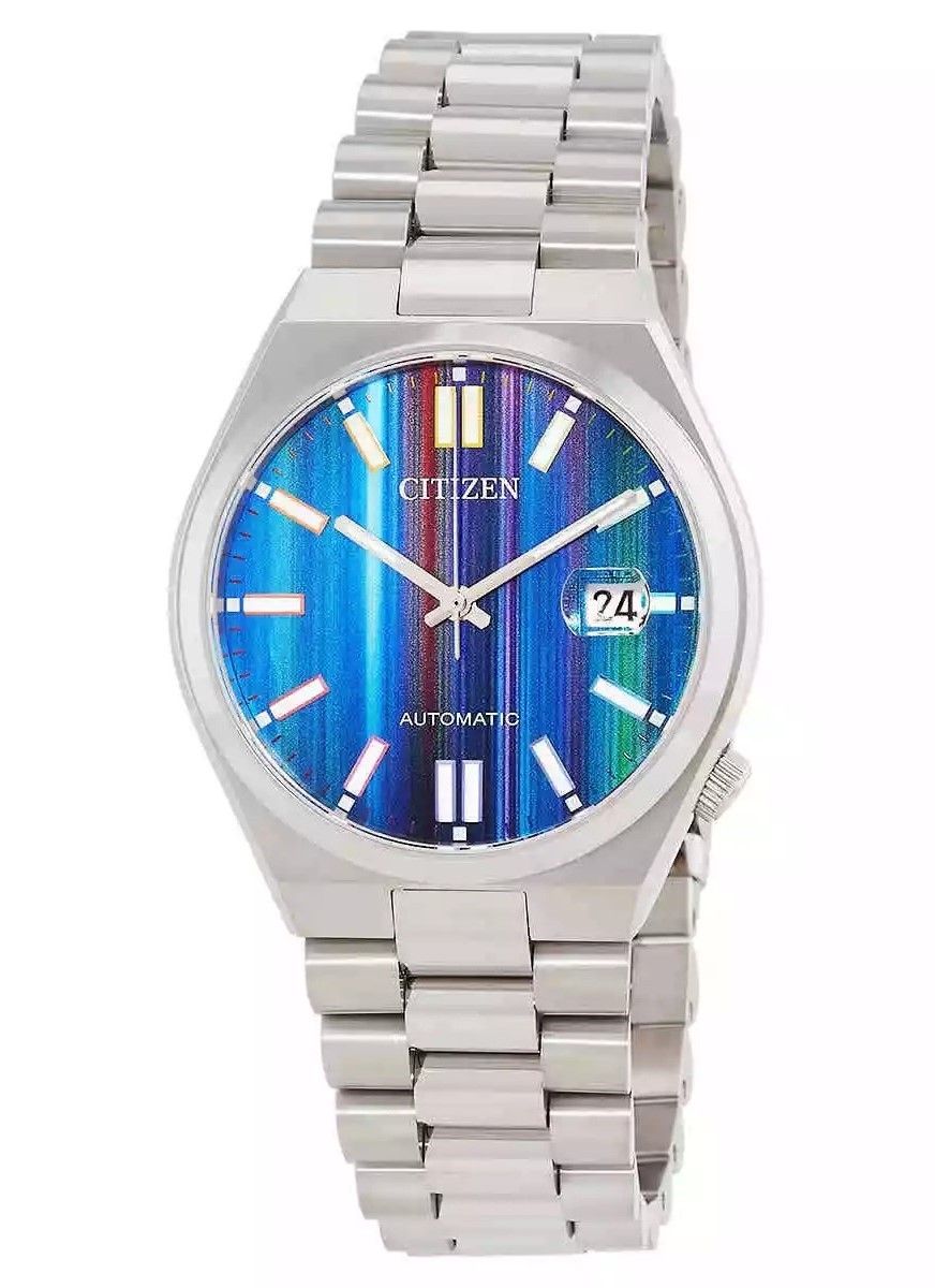 Citizen Tsuyosa Stainless Steel Multicolor Dial Automatic NJ0151 - 53W Men's Watch - Prestige Stones
