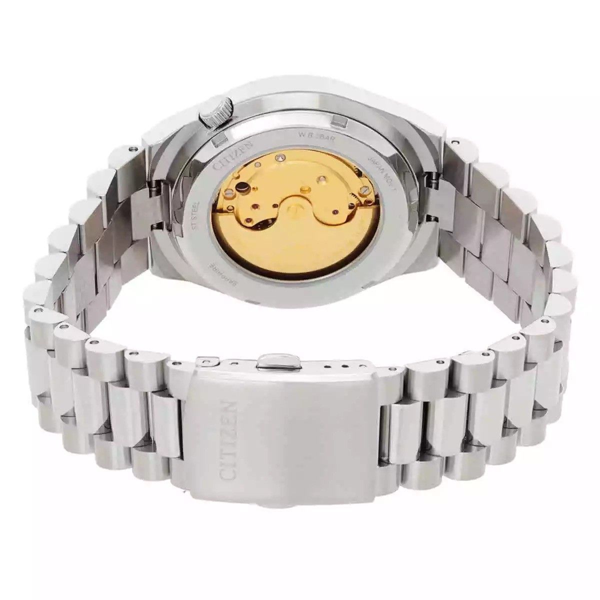 Citizen Tsuyosa Stainless Steel Orange Dial Automatic NJ0151 - 88Z Men's Watch - Prestige Stones