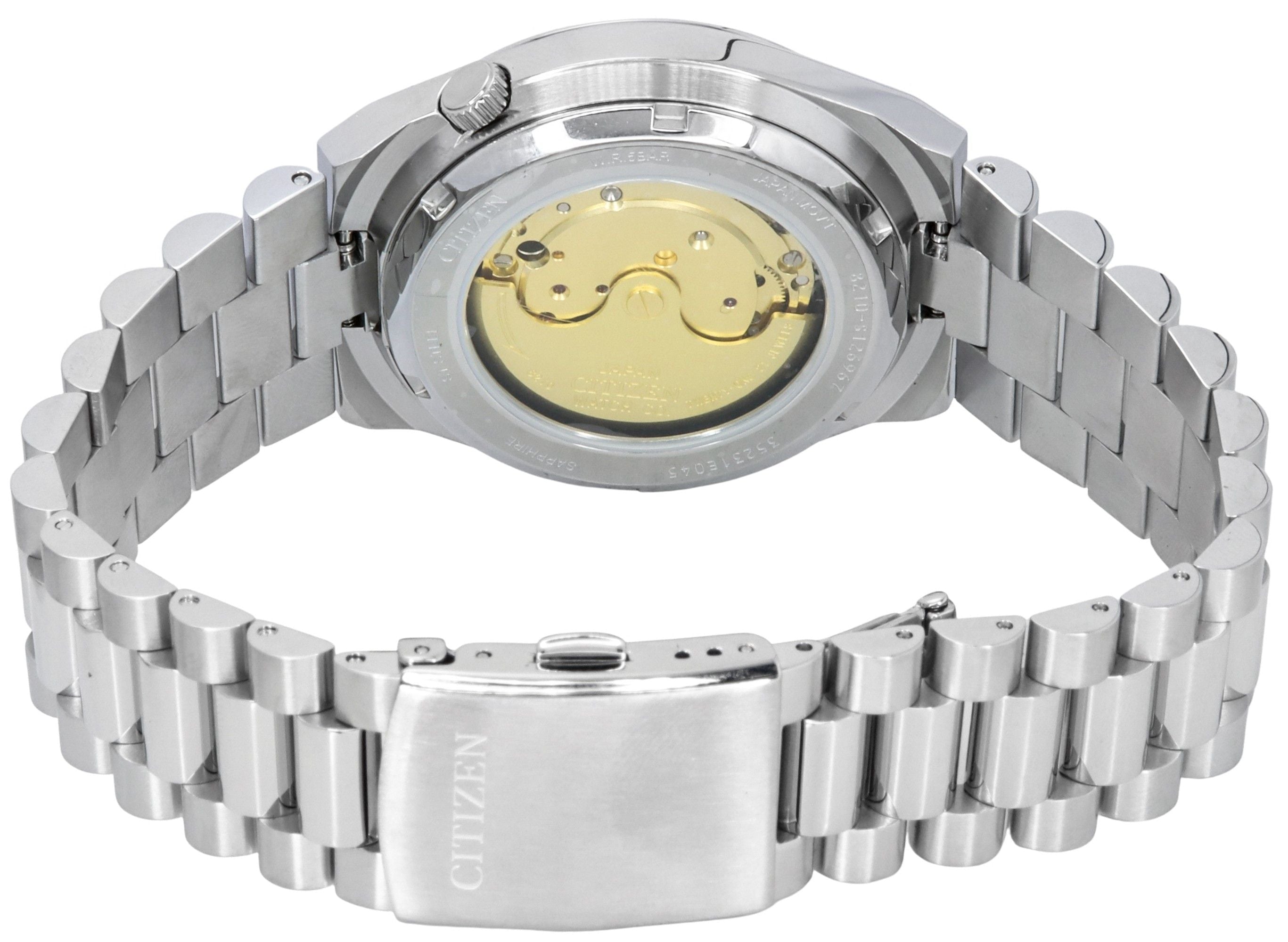 Citizen Tsuyosa Stainless Steel Turquoise Dial Automatic NJ0151 - 88X Men's Watch - Prestige Stones