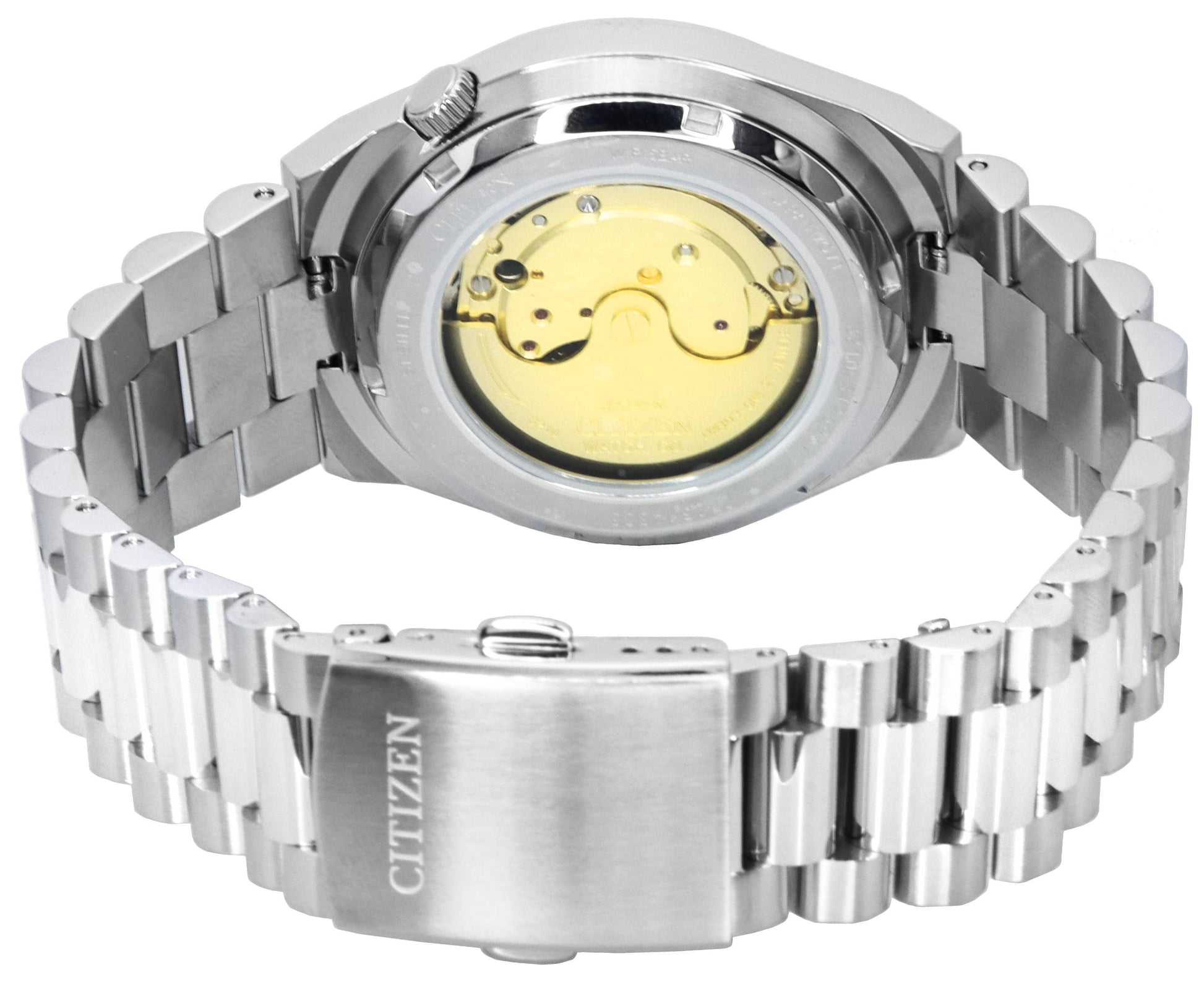 Citizen Tsuyosa Stainless Steel Yellow Dial Automatic NJ0150 - 81Z Men's Watch - Prestige Stones