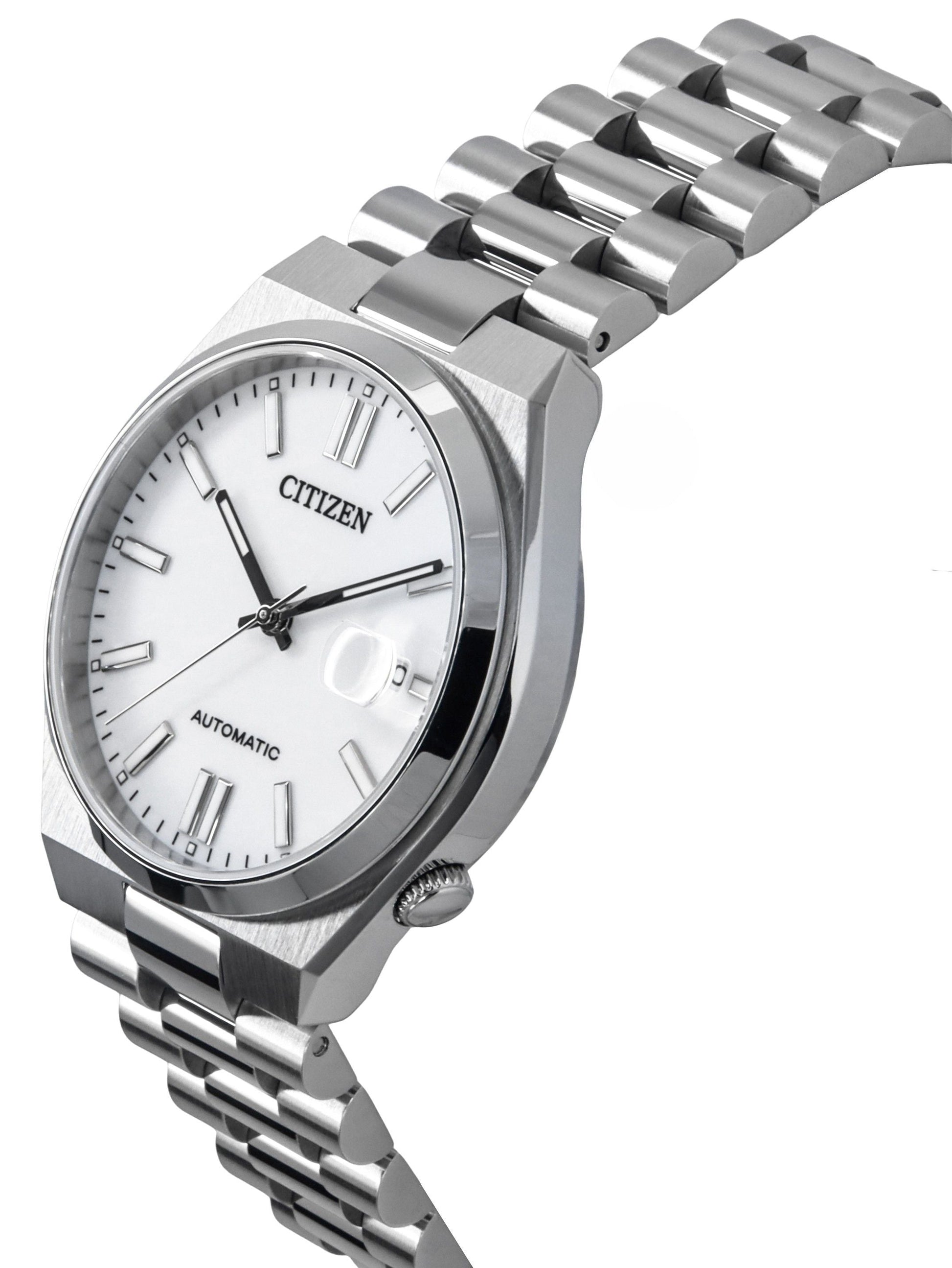 Citizen Tsuyosa White Dial Stainless Steel Automatic NJ0150 - 81A Men's Watch - Prestige Stones
