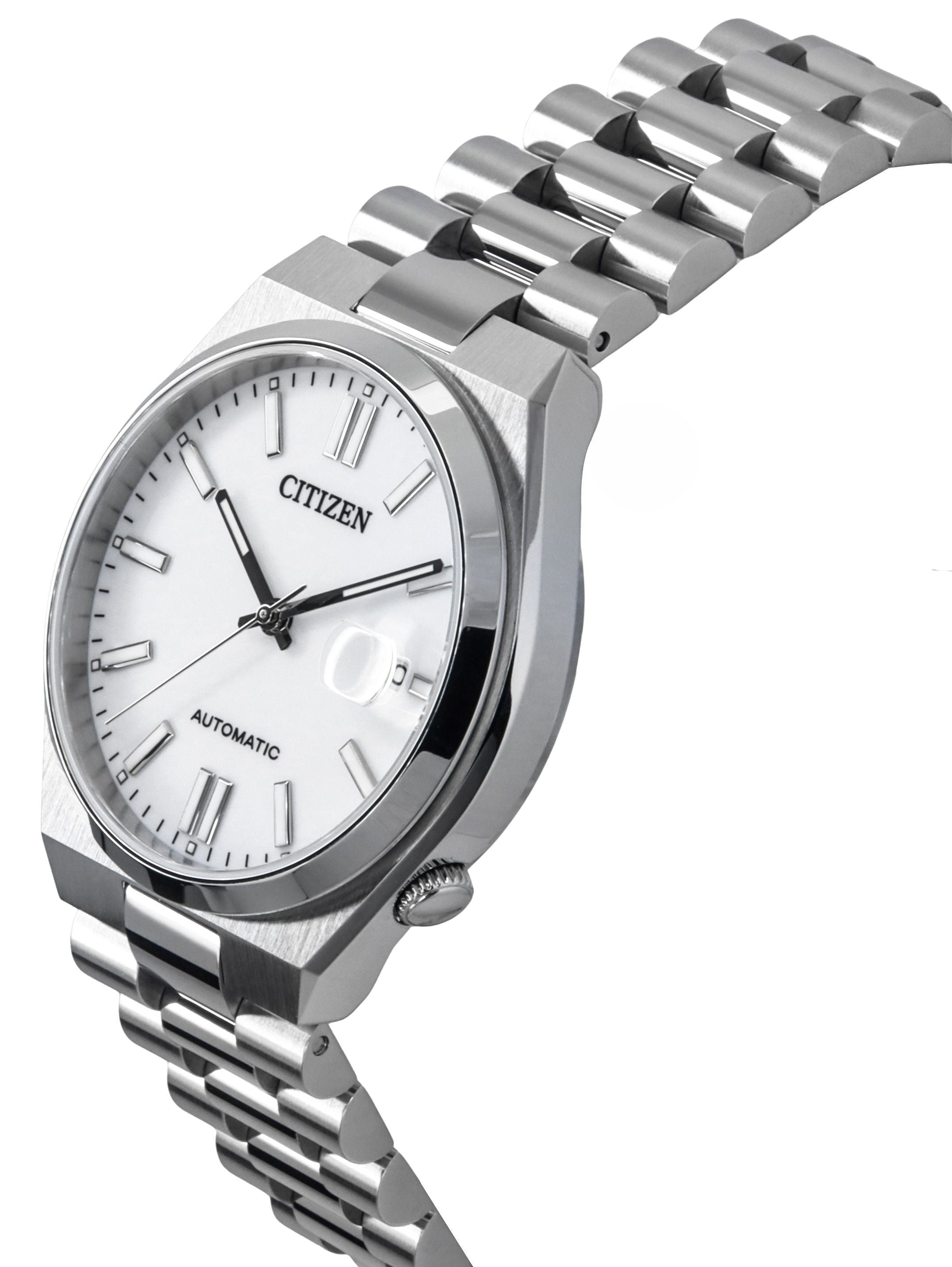 Citizen Tsuyosa White Dial Stainless Steel Automatic NJ0150 - 81A Men's Watch - Prestige Stones