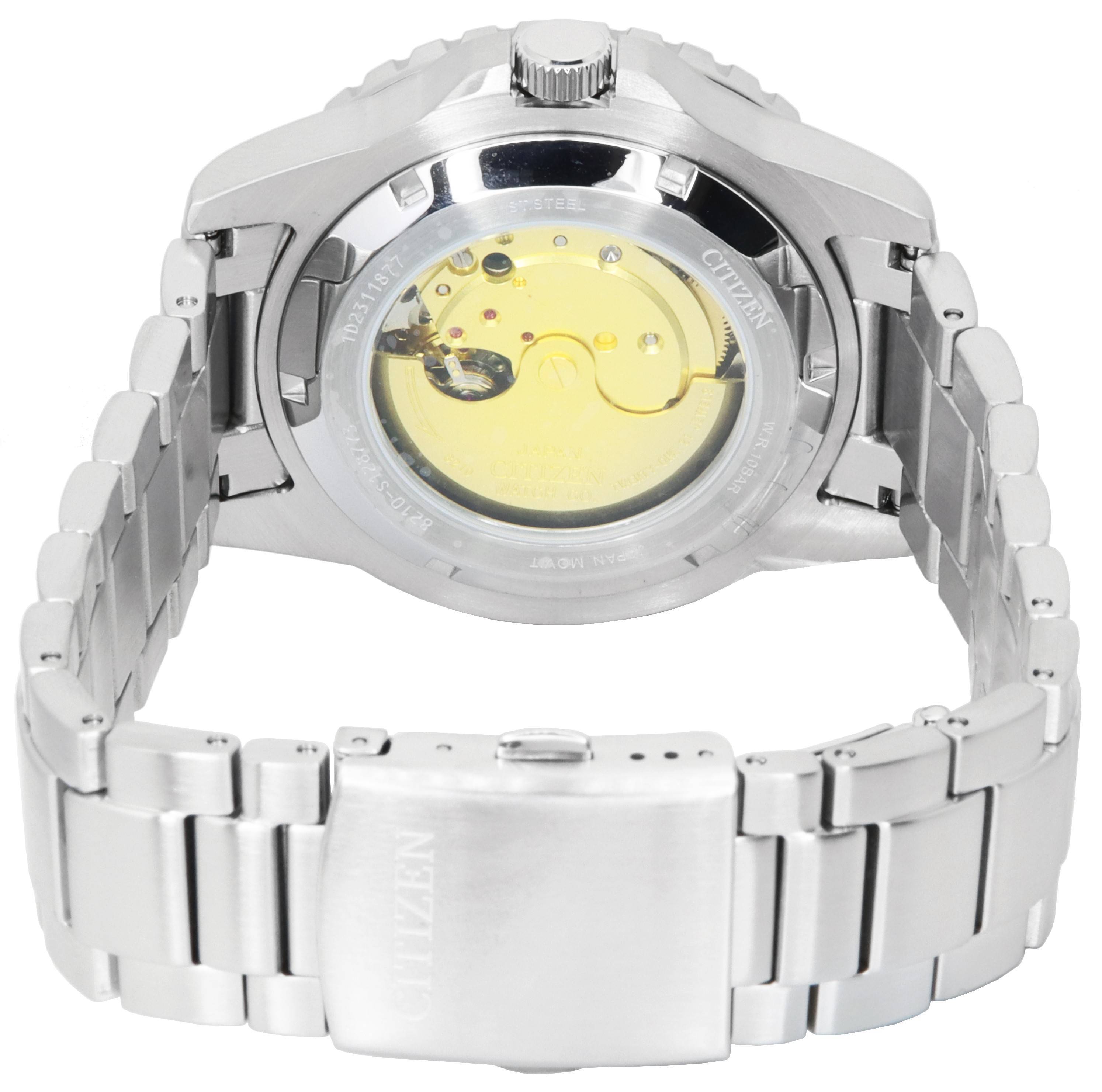 Citizen Urban Mechanical Yellow Dial Automatic NJ0170 - 83Z 100M Men's Watch - Prestige Stones