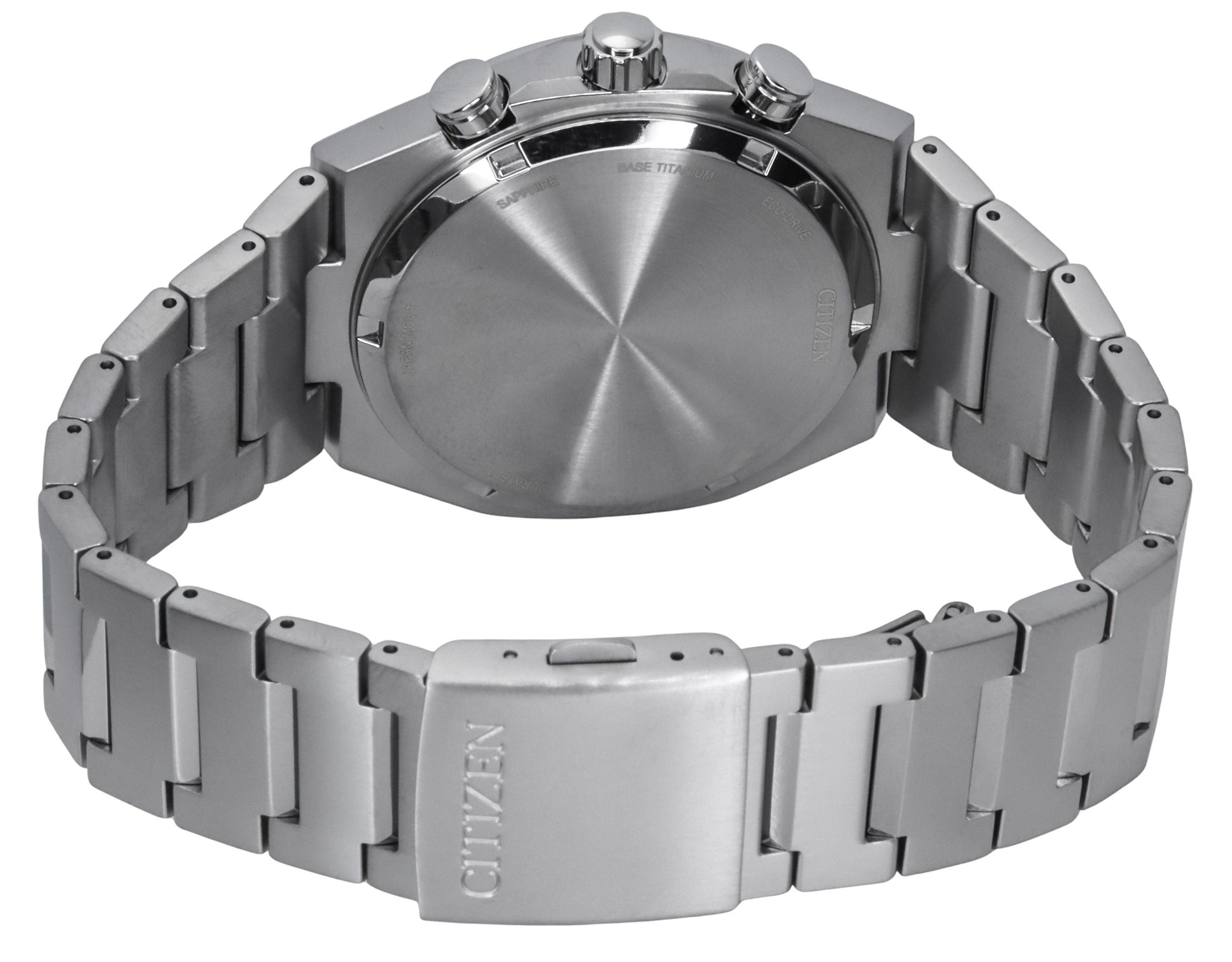 Citizen Zenshin Chronograph Super Titanium Blue Dial Eco - Drive CA4610 - 85L 100M Men's Watch - Prestige Stones
