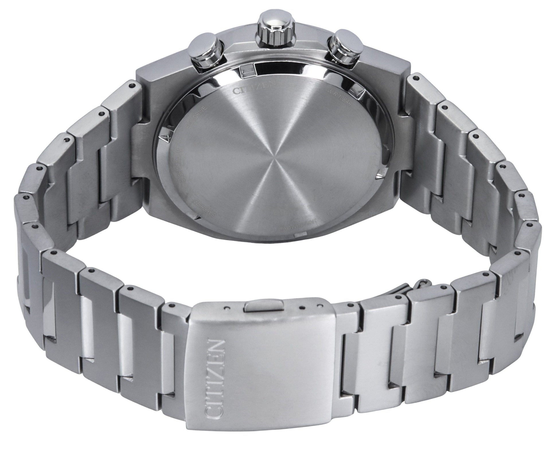 Citizen Zenshin Chronograph Super Titanium Silver Dial Eco - Drive CA4610 - 85A 100M Men's Watch - Prestige Stones