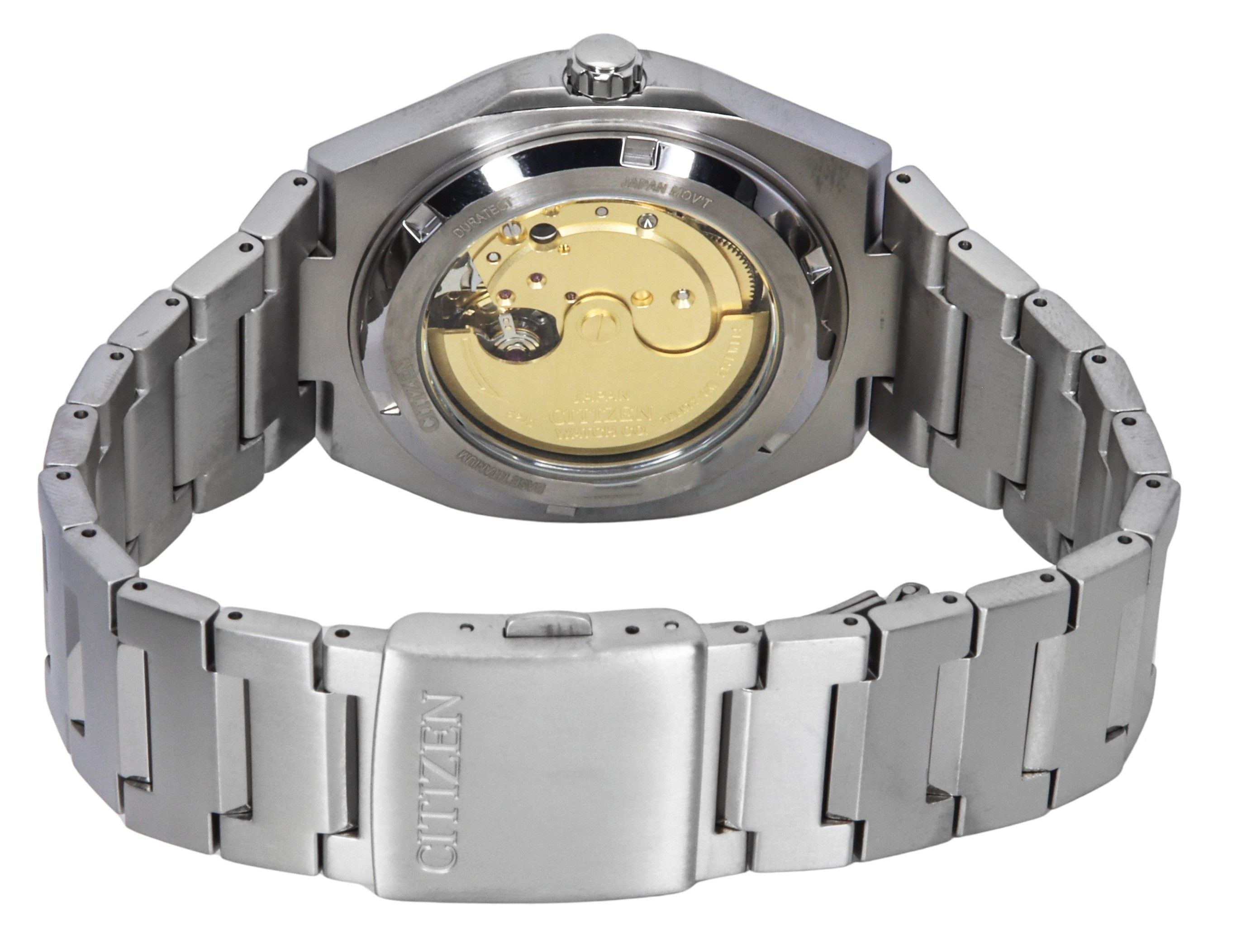 Citizen Zenshin Super Titanium Light Blue Dial Automatic NJ0180 - 80M 100M Men's Watch - Prestige Stones
