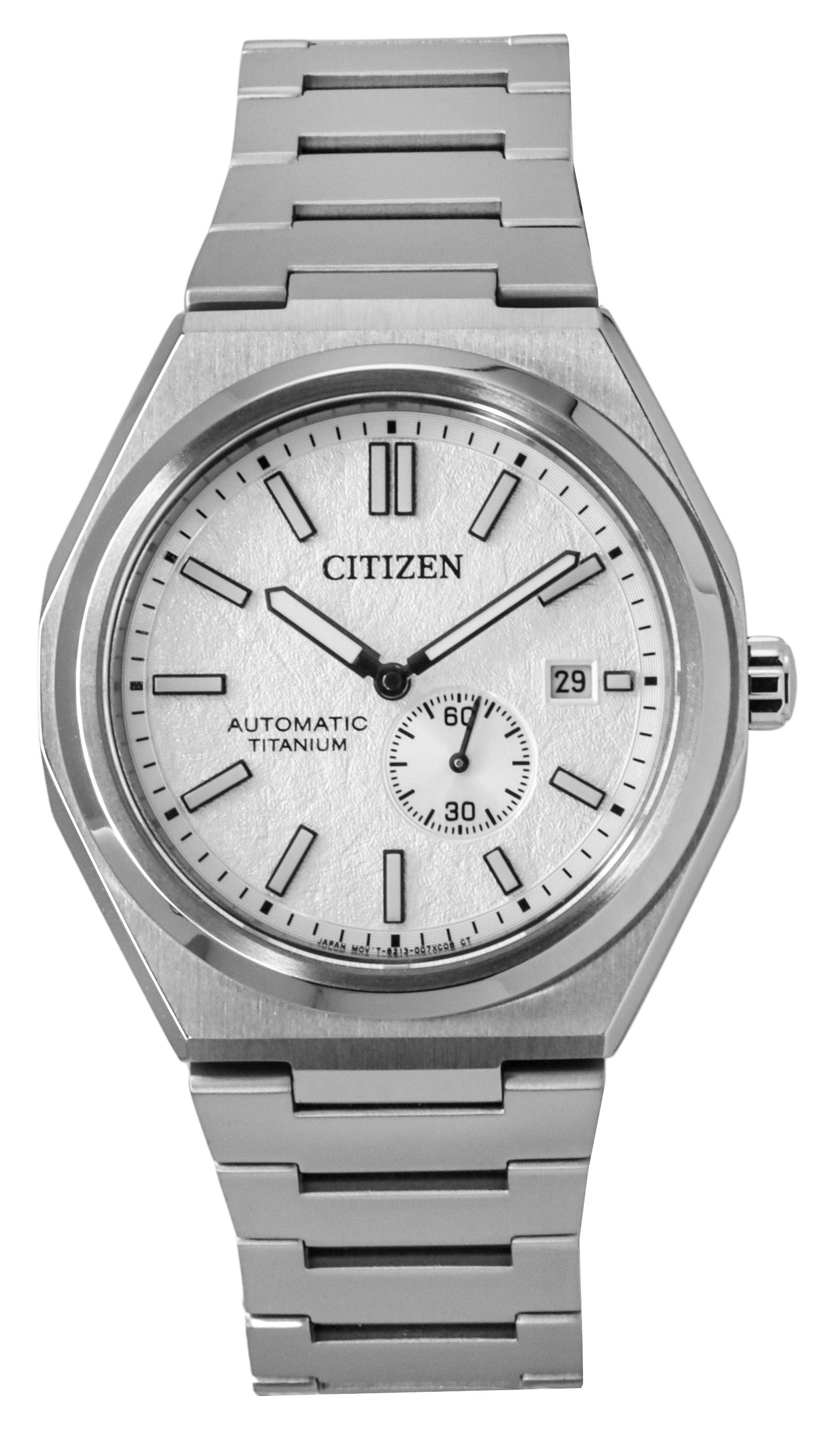 Citizen Zenshin Super Titanium Silver Dial Automatic NJ0180 - 80A 100M Men's Watch - Prestige Stones