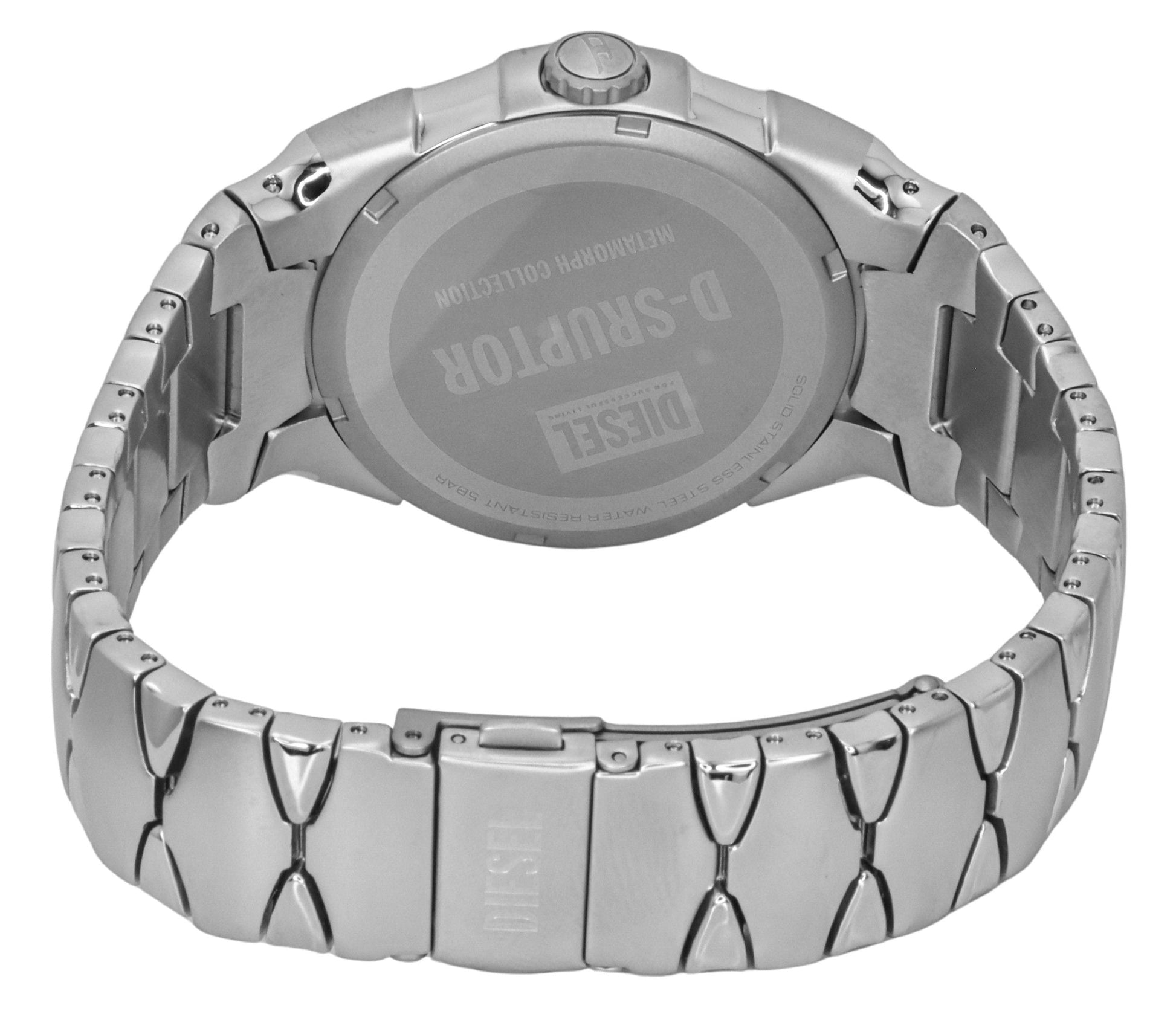 Diesel D - Sruptor Stainless Steel White Dial Quartz DZ2212 Men's Watch - Prestige Stones