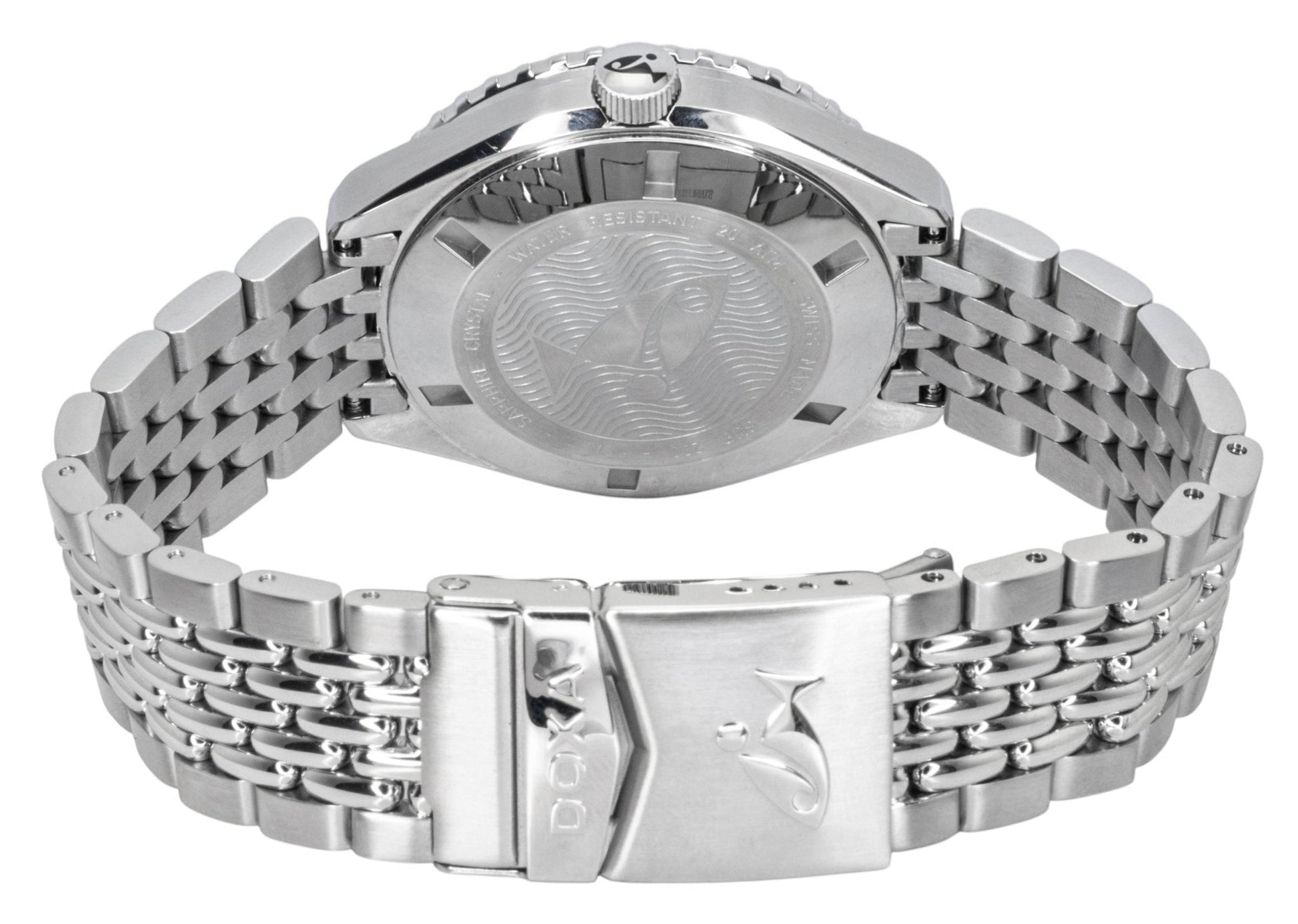 Doxa SUB 200 Whitepearl Stainless Steel White Dial Automatic Diver's 799.10.011.10 200M Men's Watch - Prestige Stones