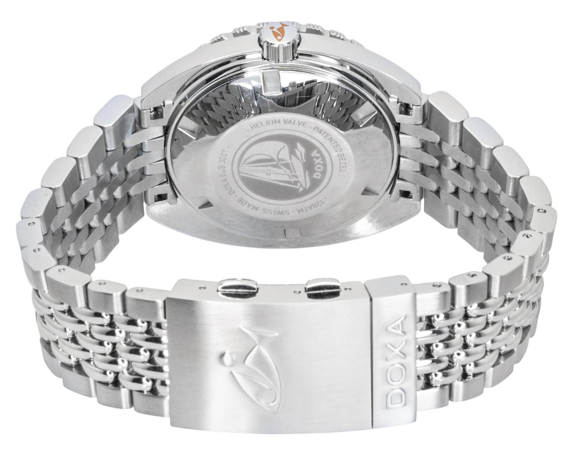 Doxa SUB 300 Searambler Stainless Steel Silver Dial Automatic Diver's 840.10.021.10 1200M Men's Wacth With Extra Strap - Prestige Stones