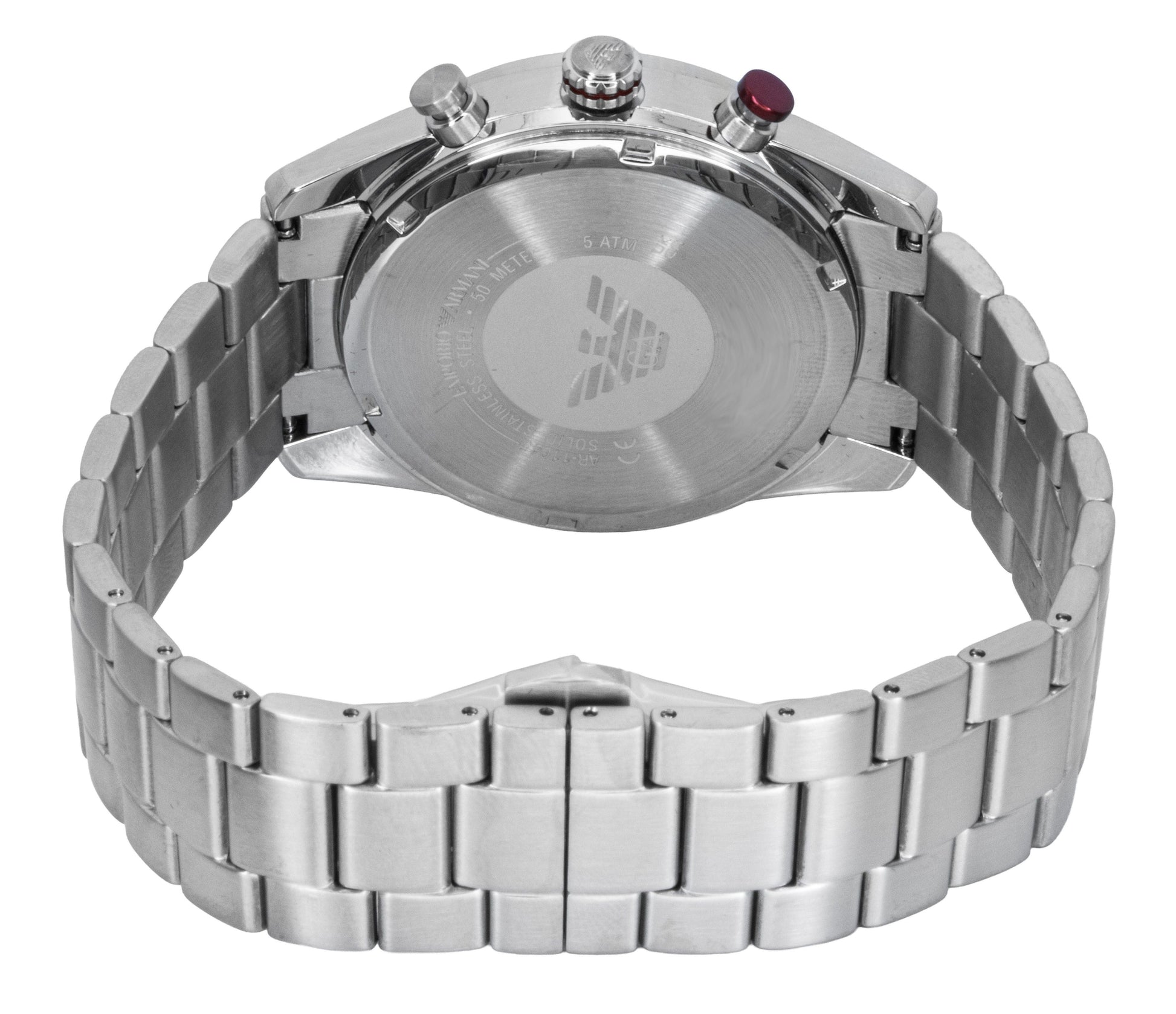 Emporio Armani Chronograph Stainless Steel Multicolor Dial Quartz AR11645 Men's Watch - Prestige Stones