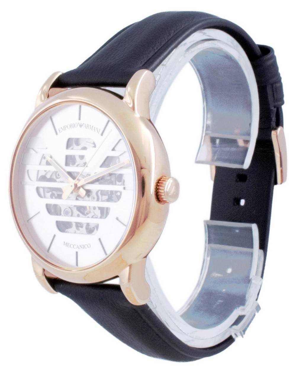 Emporio Armani Luigi Semi Skeleton Automatic AR60031 Men's Watch - Prestige Stones