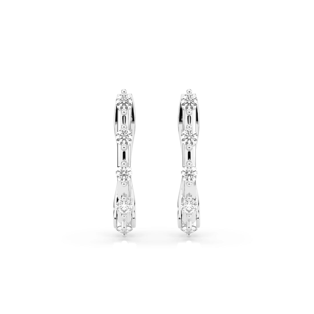 Eternity Earring (Round), 0.2 ct — 102-10145 - Prestige Stones