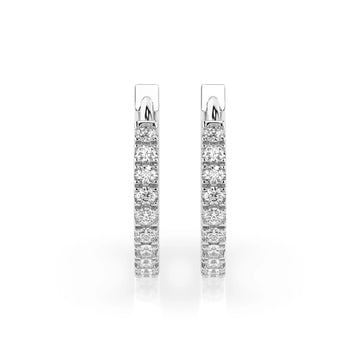 Eternity Earring (Round), 0.22 ct — 102-10109(1.3) - Prestige Stones