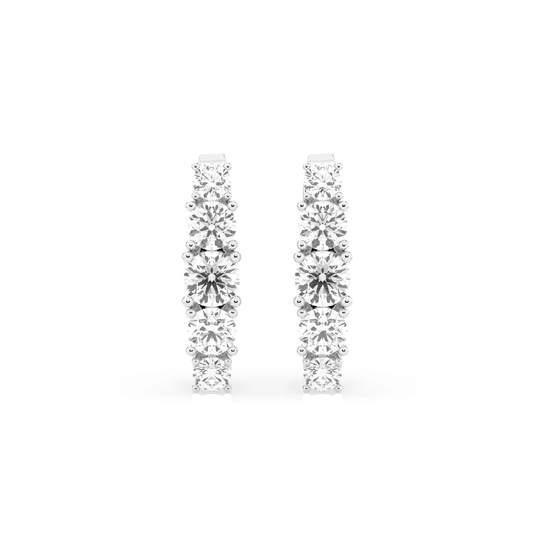 Eternity Earring (Round), 0.3 ct — 102-10128 - Prestige Stones