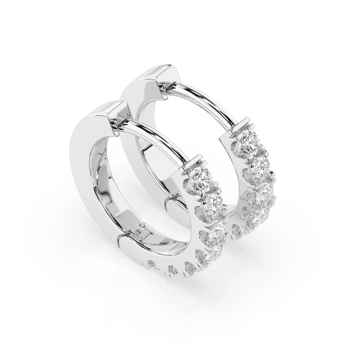 Eternity Earring (Round), 0.42 ct — 102-10109(2.0) - Prestige Stones