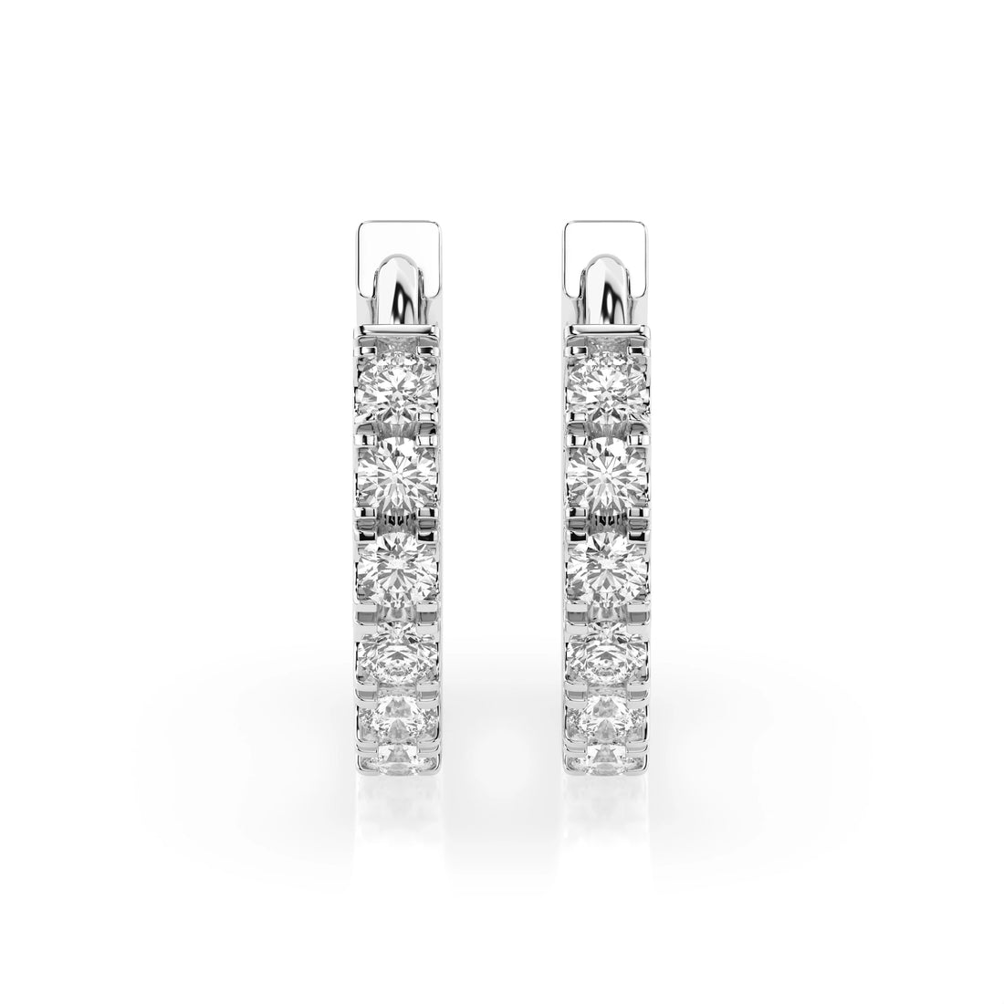 Eternity Earring (Round), 0.42 ct — 102-10109(2.0) - Prestige Stones