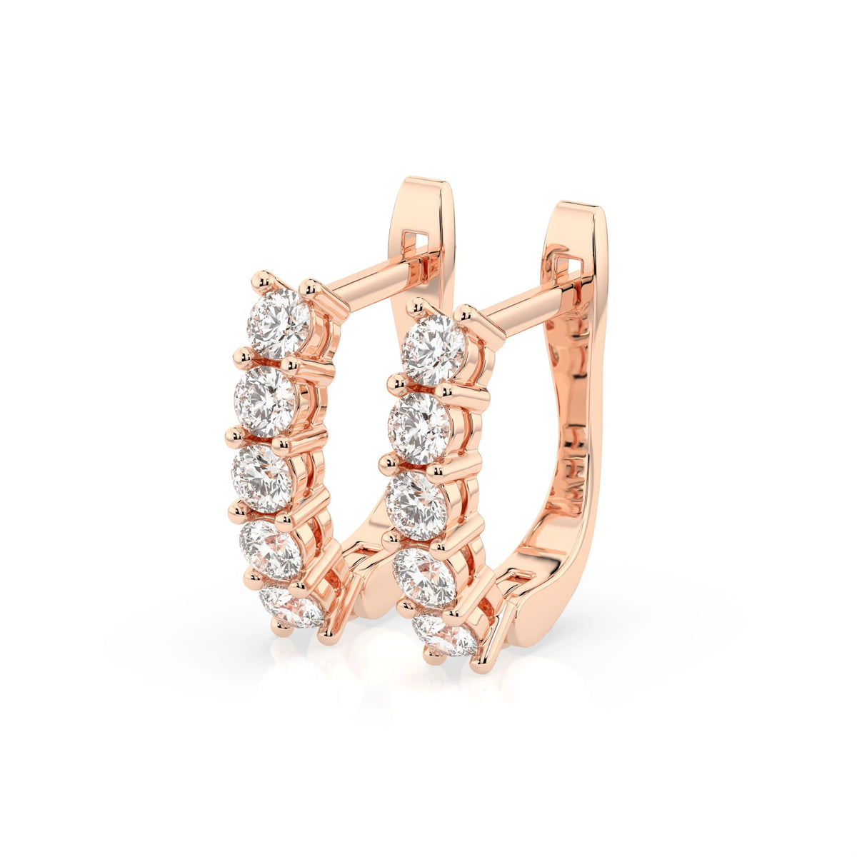 Eternity Earring (Round), 0.6 ct — 102-10098(2.5) - Prestige Stones