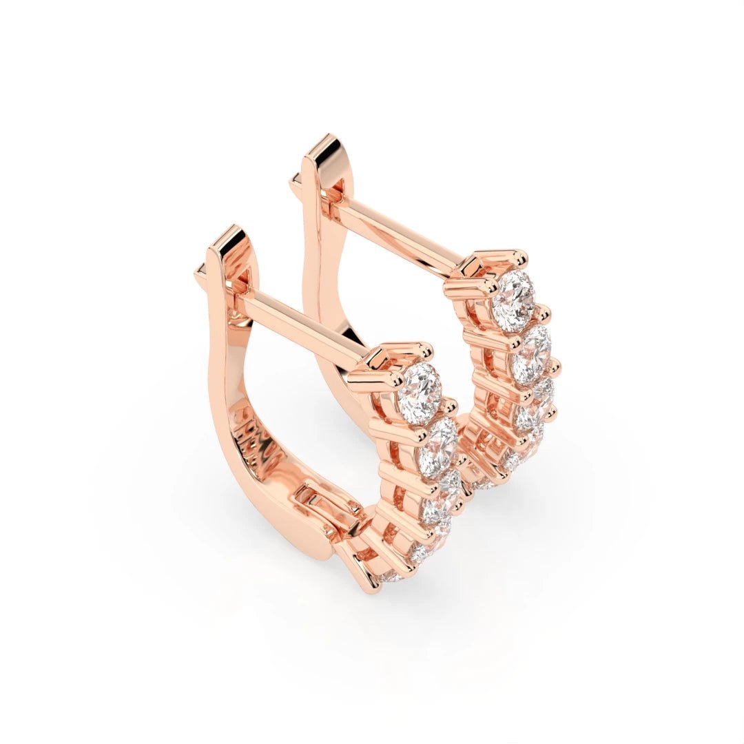 Eternity Earring (Round), 0.6 ct — 102-10098(2.5) - Prestige Stones