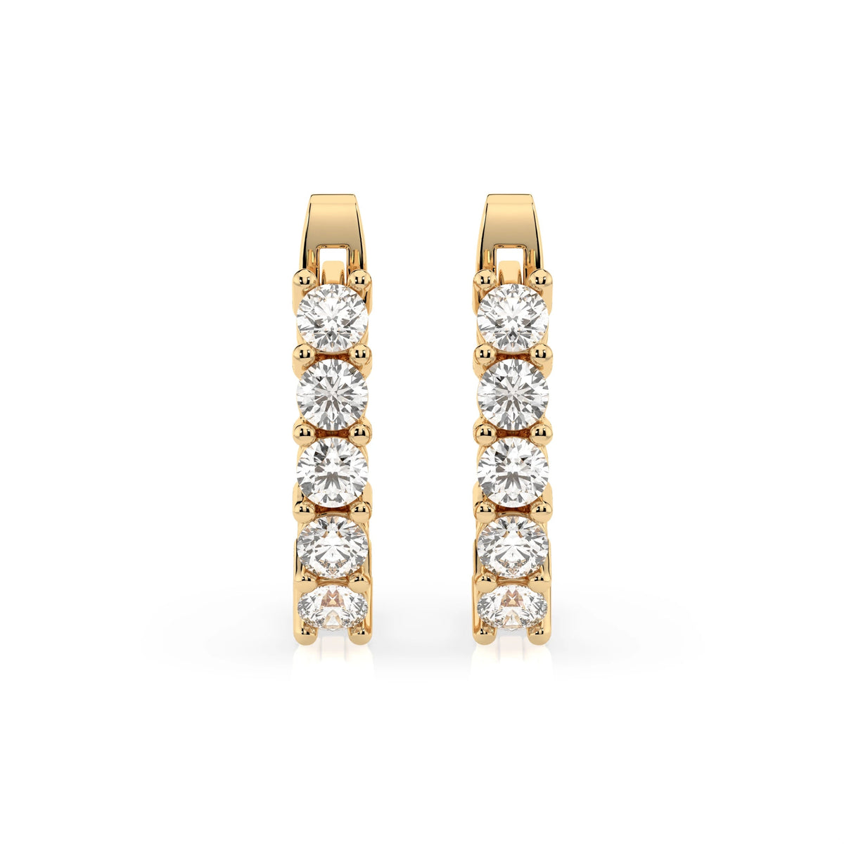 Eternity Earring (Round), 0.6 ct — 102-10098(2.5) - Prestige Stones