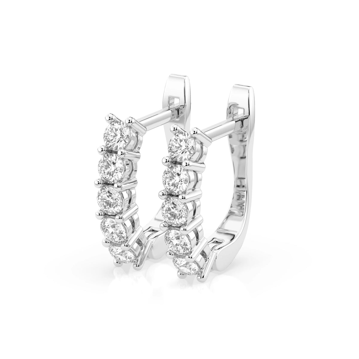 Eternity Earring (Round), 0.6 ct — 102-10098(2.5) - Prestige Stones