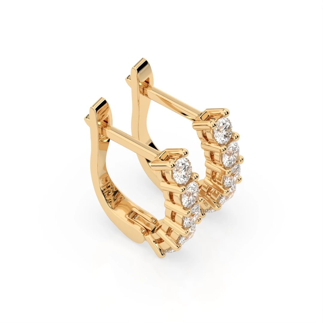Eternity Earring (Round), 0.6 ct — 102-10098(2.5) - Prestige Stones