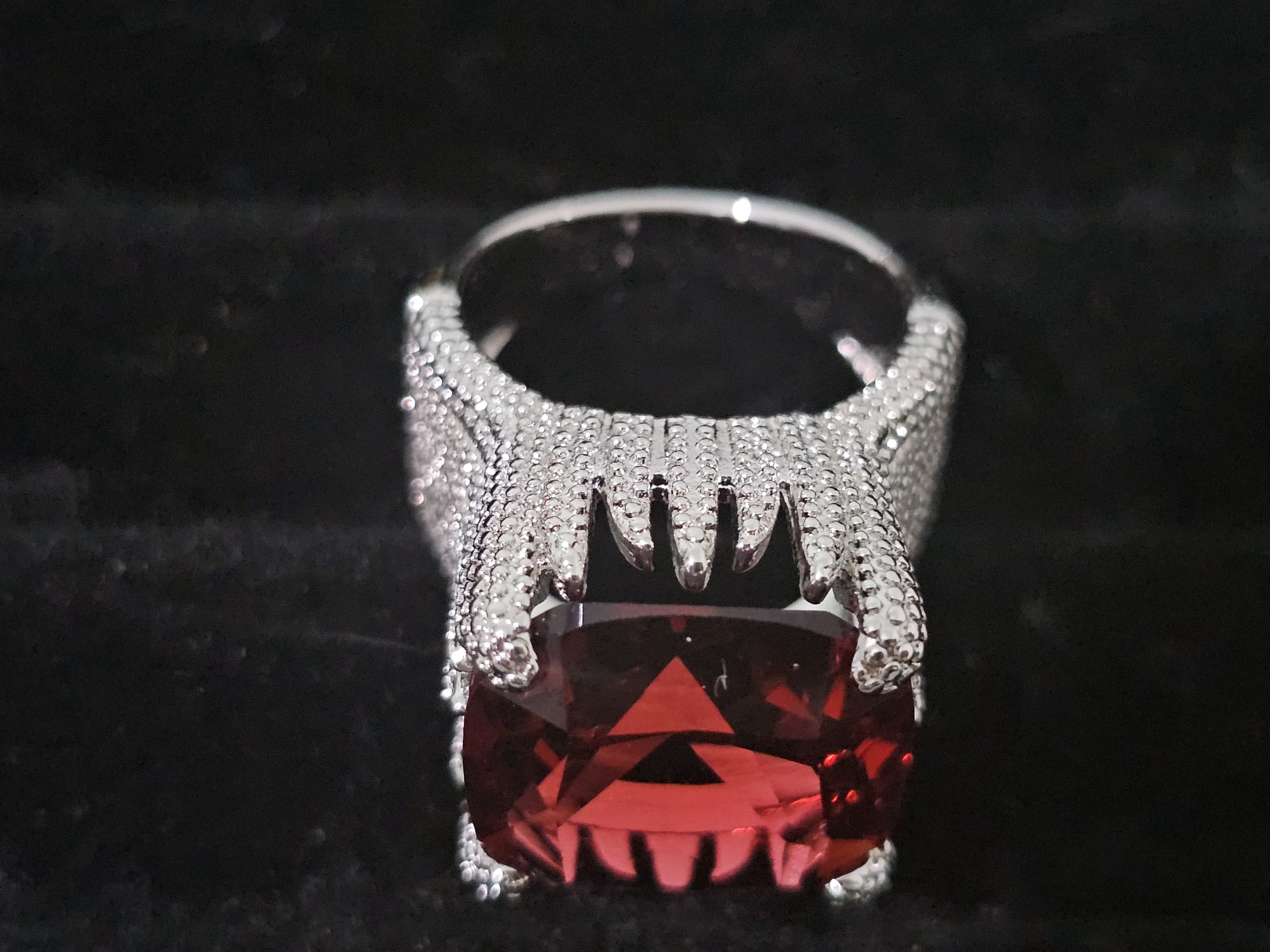 Fashion Cubic Zirconia Ring for Women – Silver Tone | Wedding, Engagement, or Party Jewelry - Prestige Stones