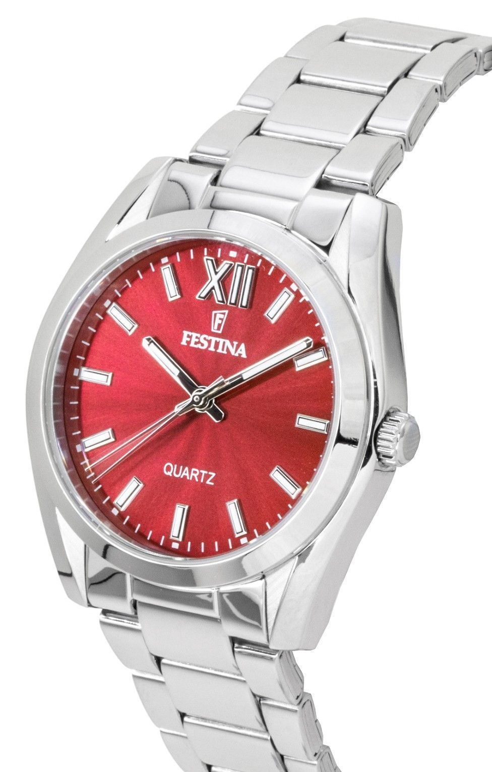 Festina Alegria Stainless Steel Red Dial Quartz F20622 - B Women's Watch - Prestige Stones
