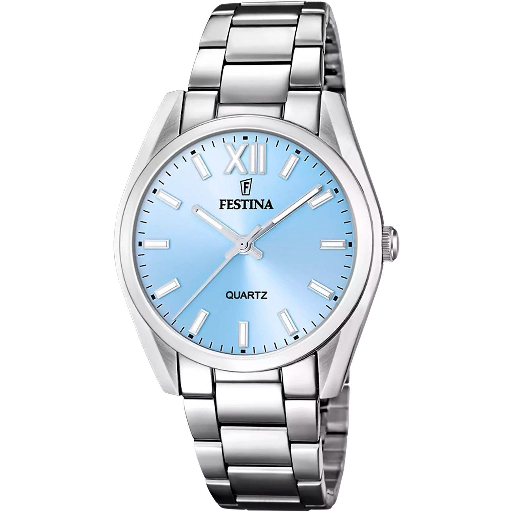 Festina Boyfriend Stainless Steel Blue Dial Quartz F20622 - 3 Women's Watch - Prestige Stones